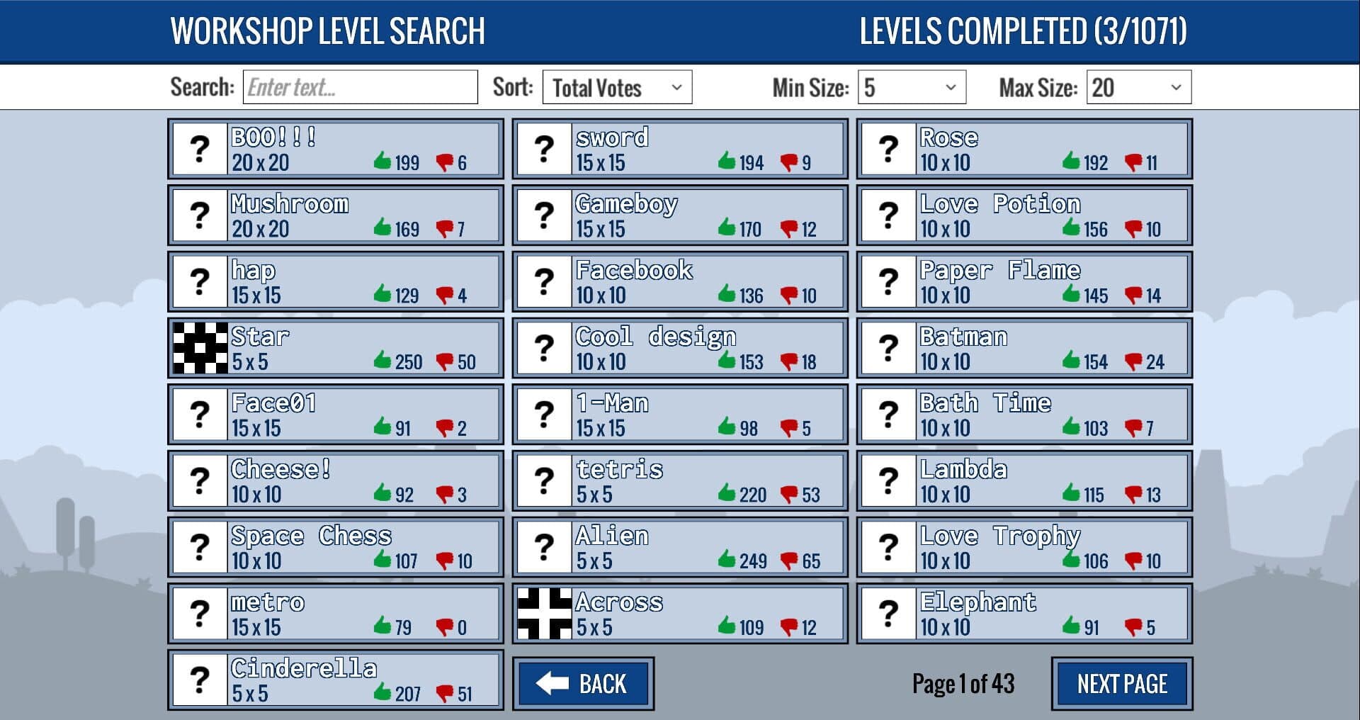 Game screenshot