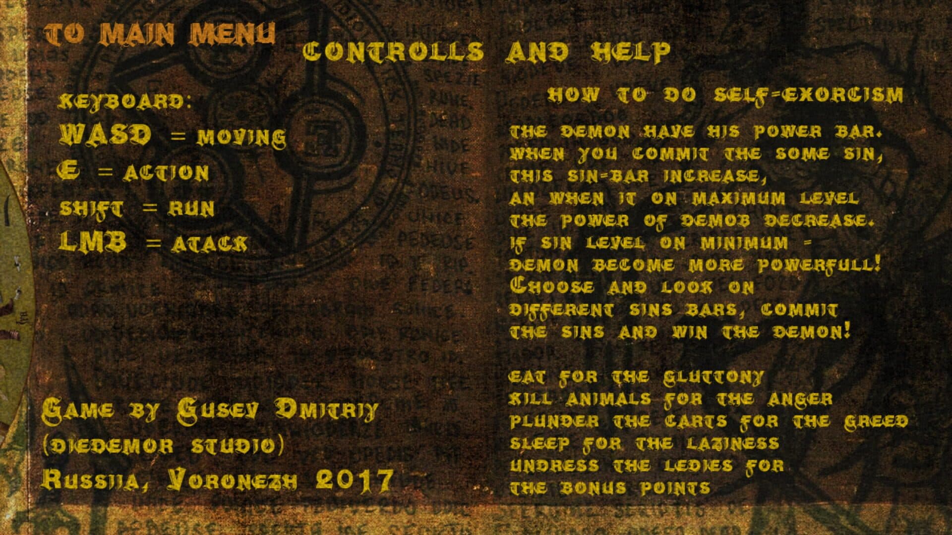 Game screenshot
