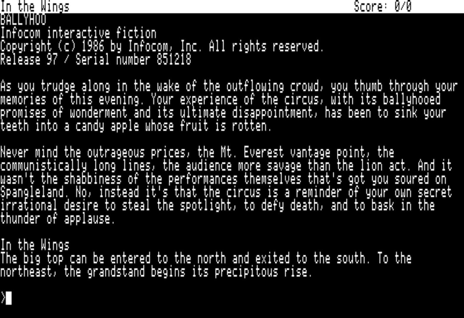 Game screenshot