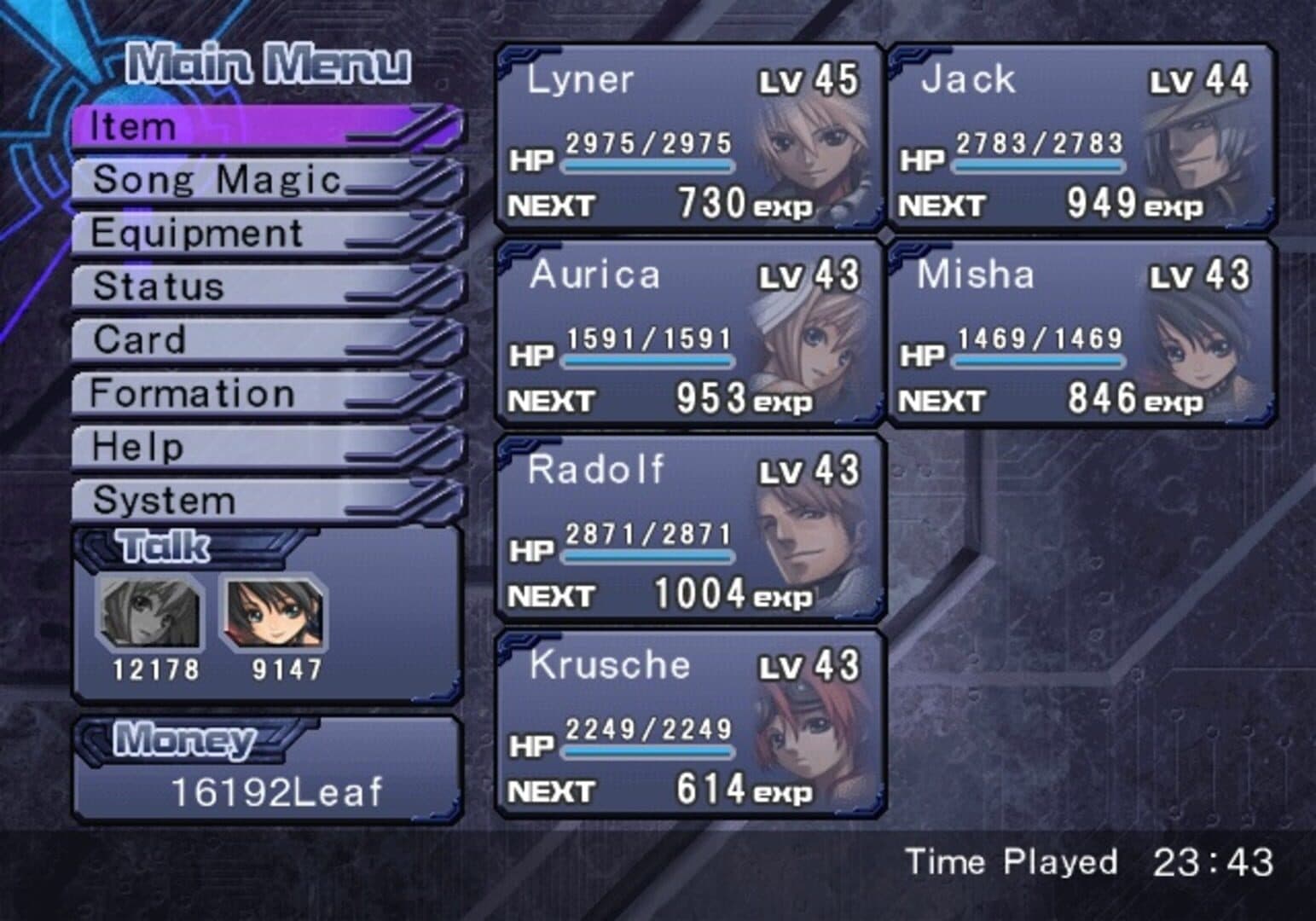 Game screenshot