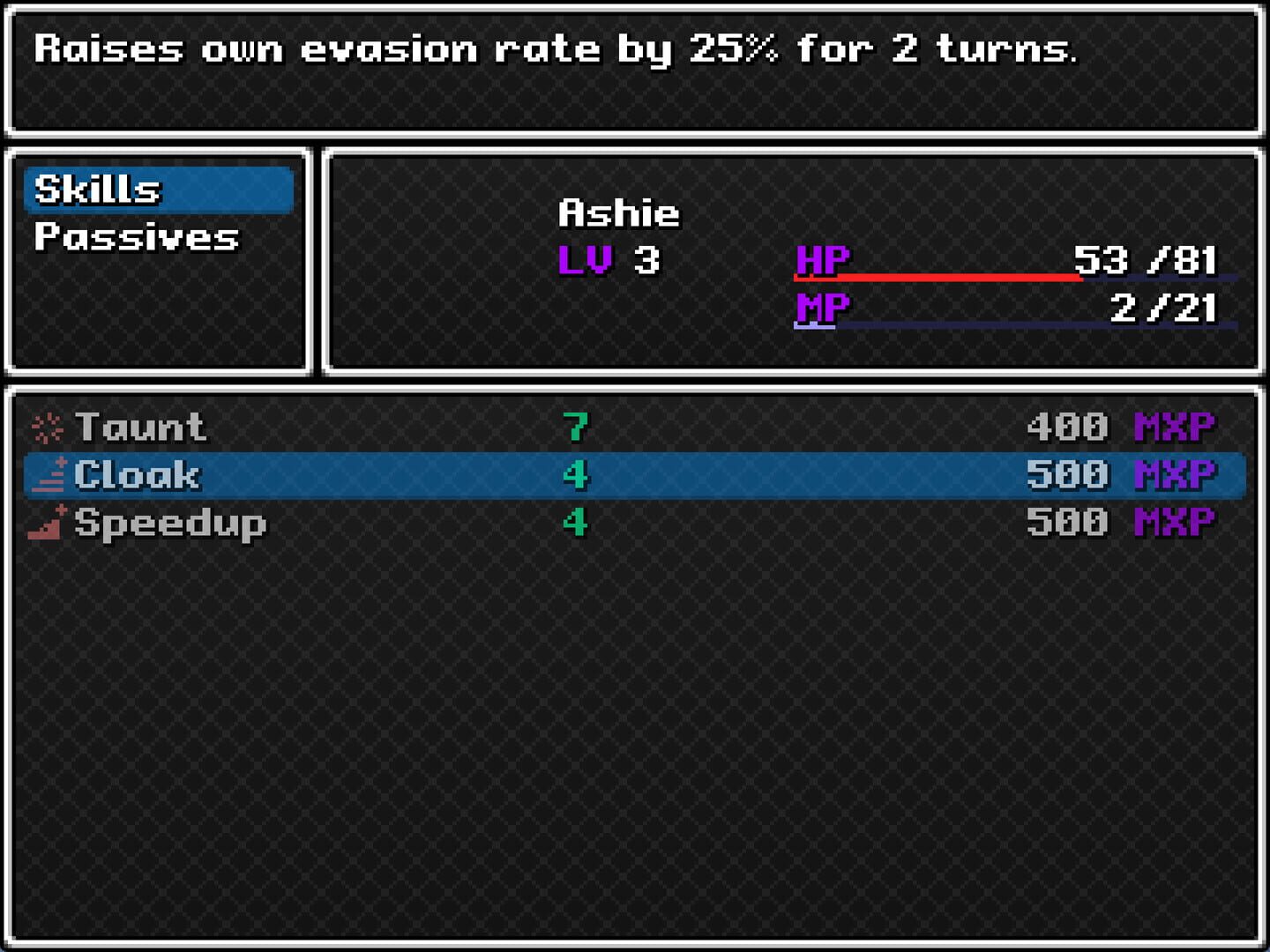 Game screenshot