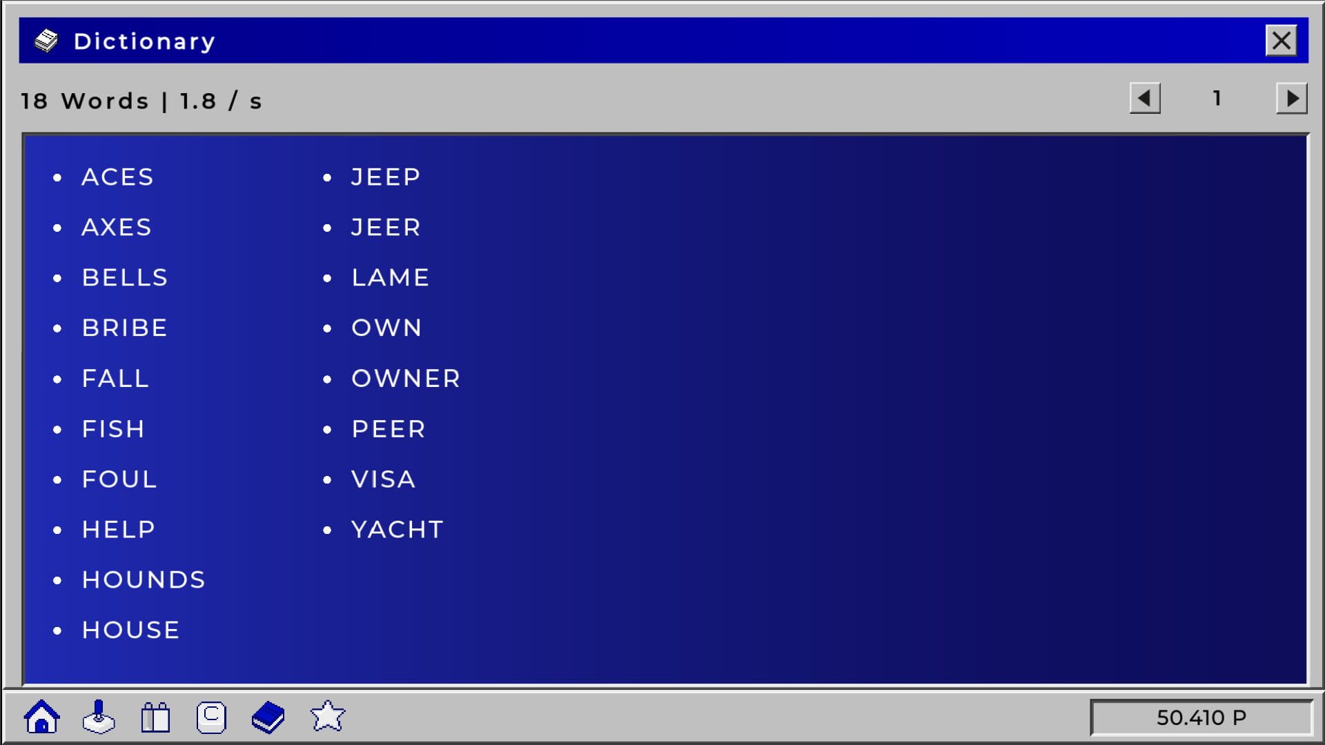 Game screenshot