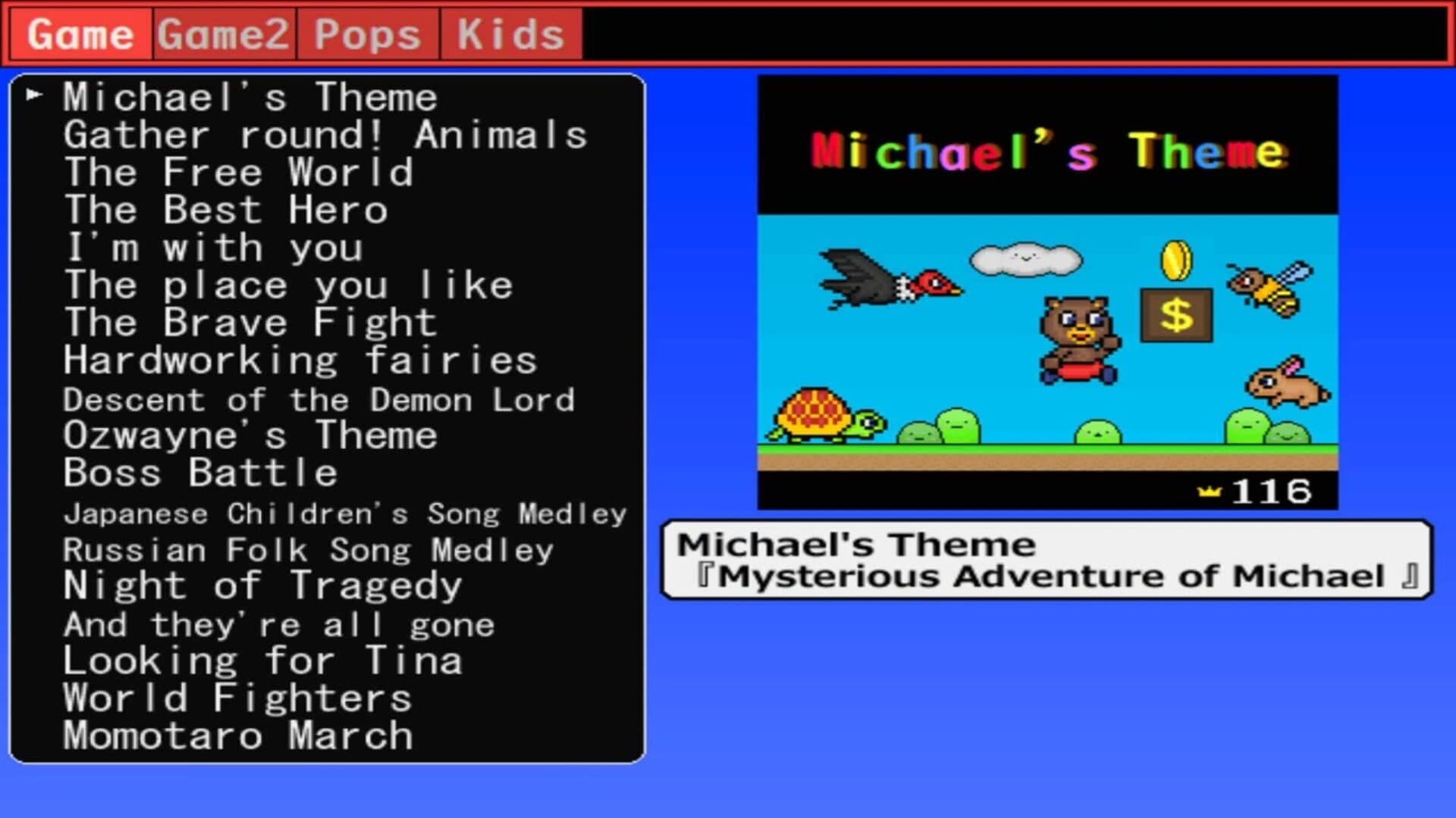 Game screenshot