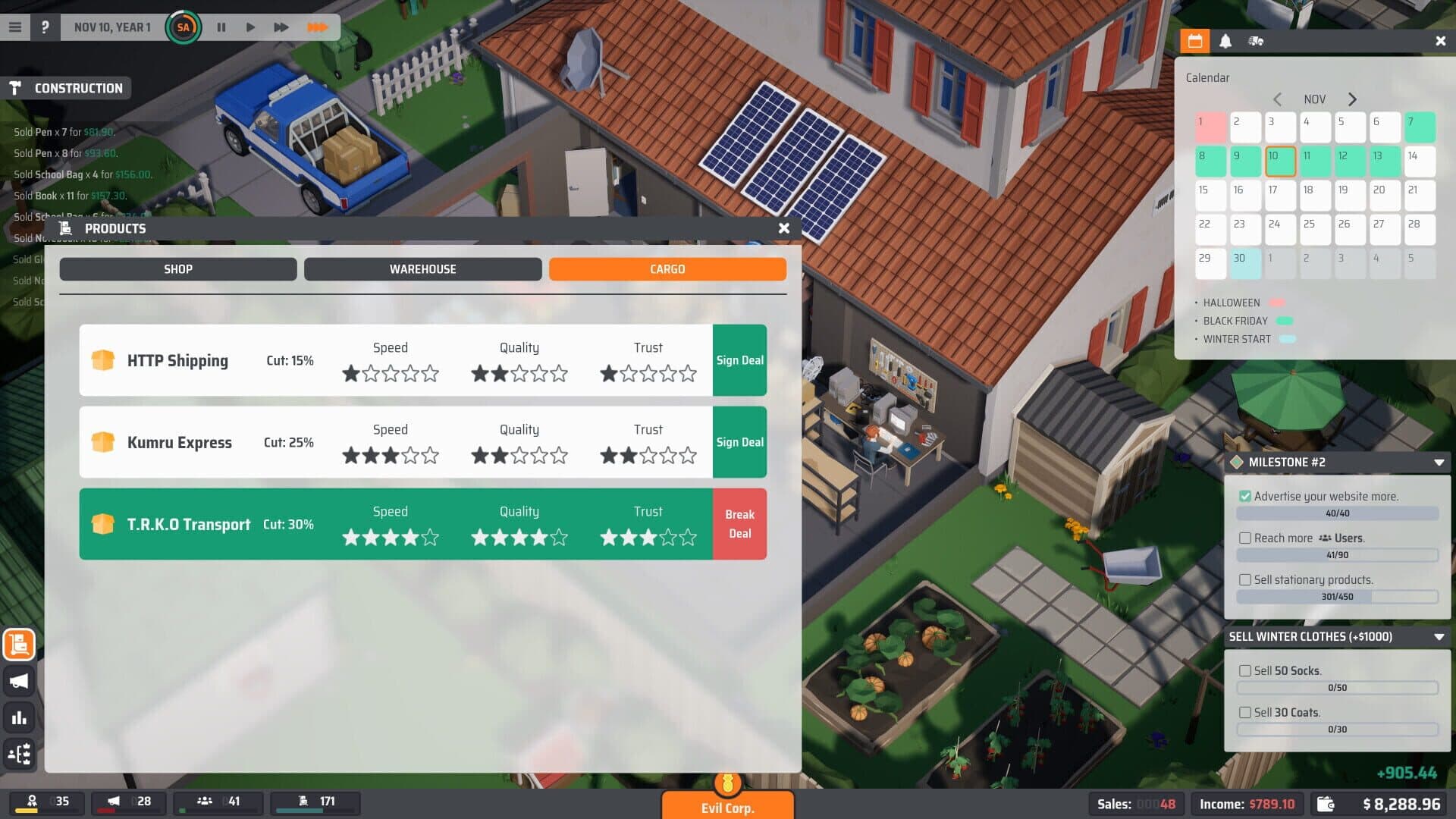 Game screenshot