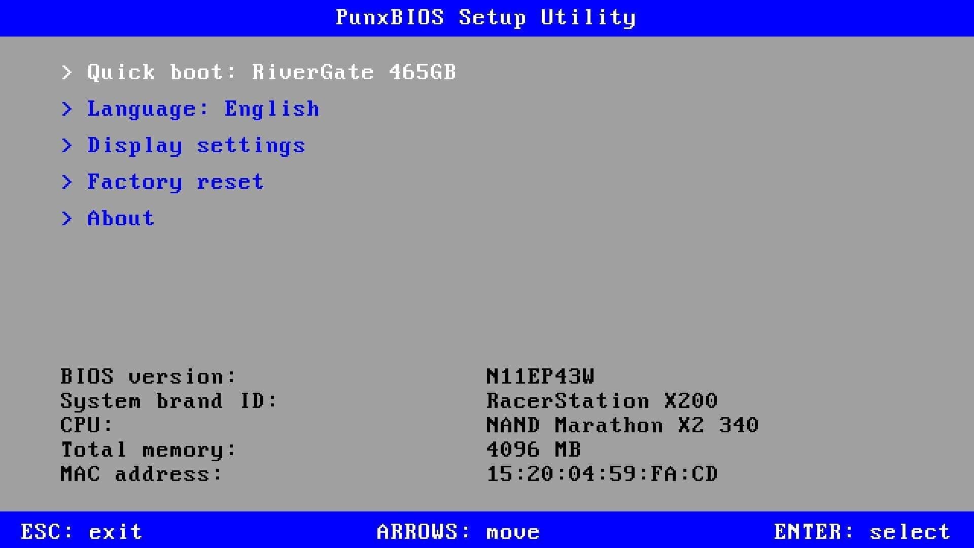 Game screenshot