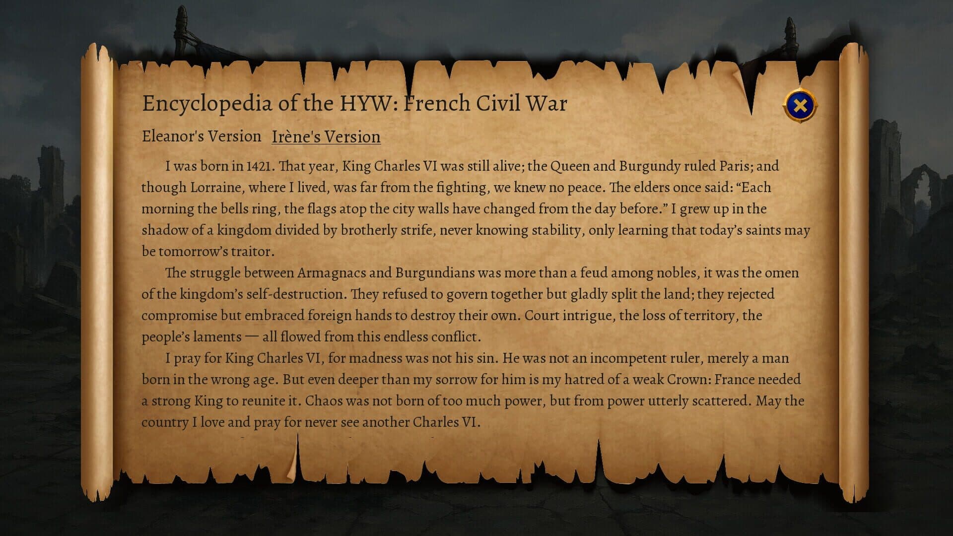 Game screenshot