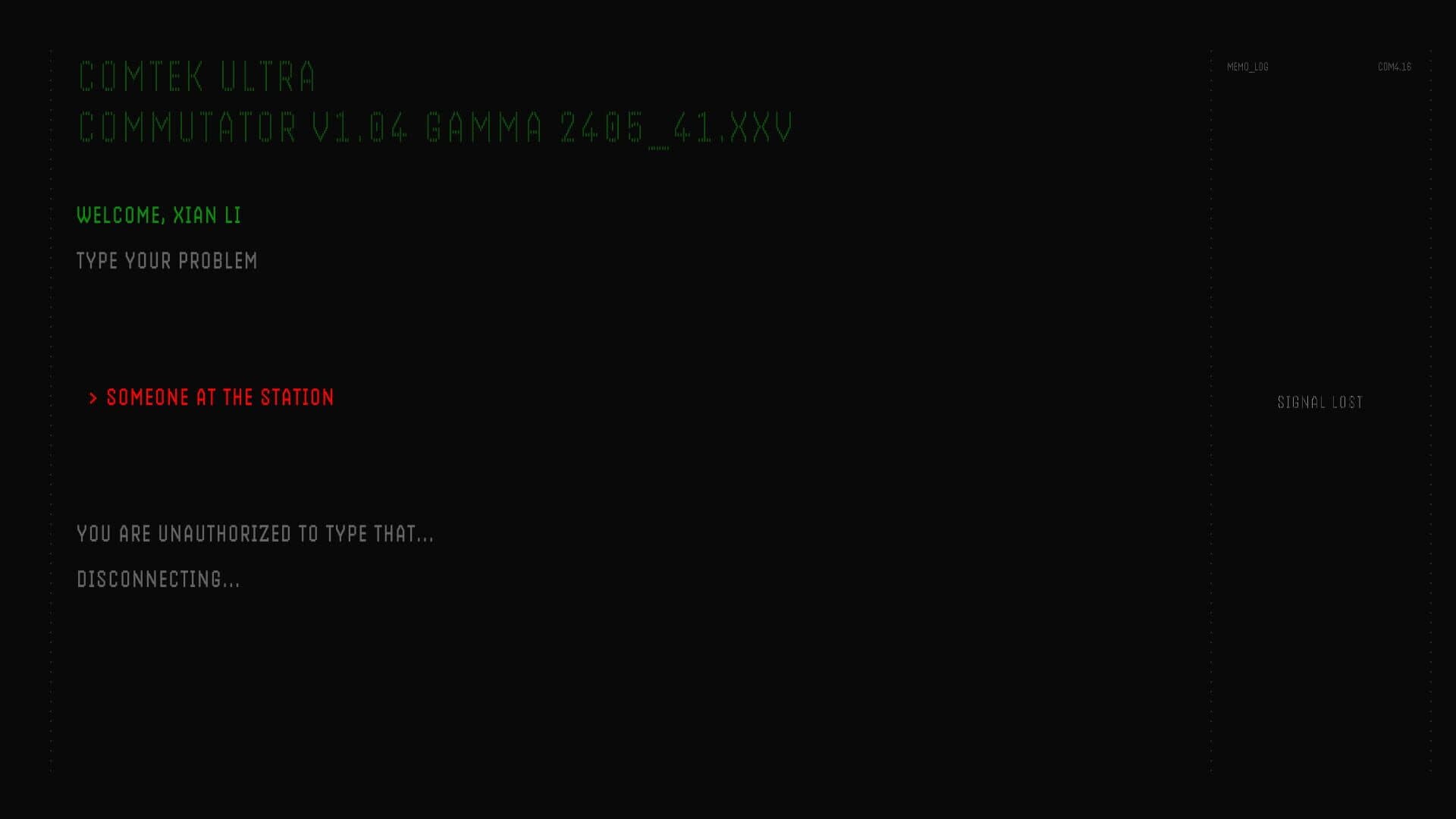 Game screenshot