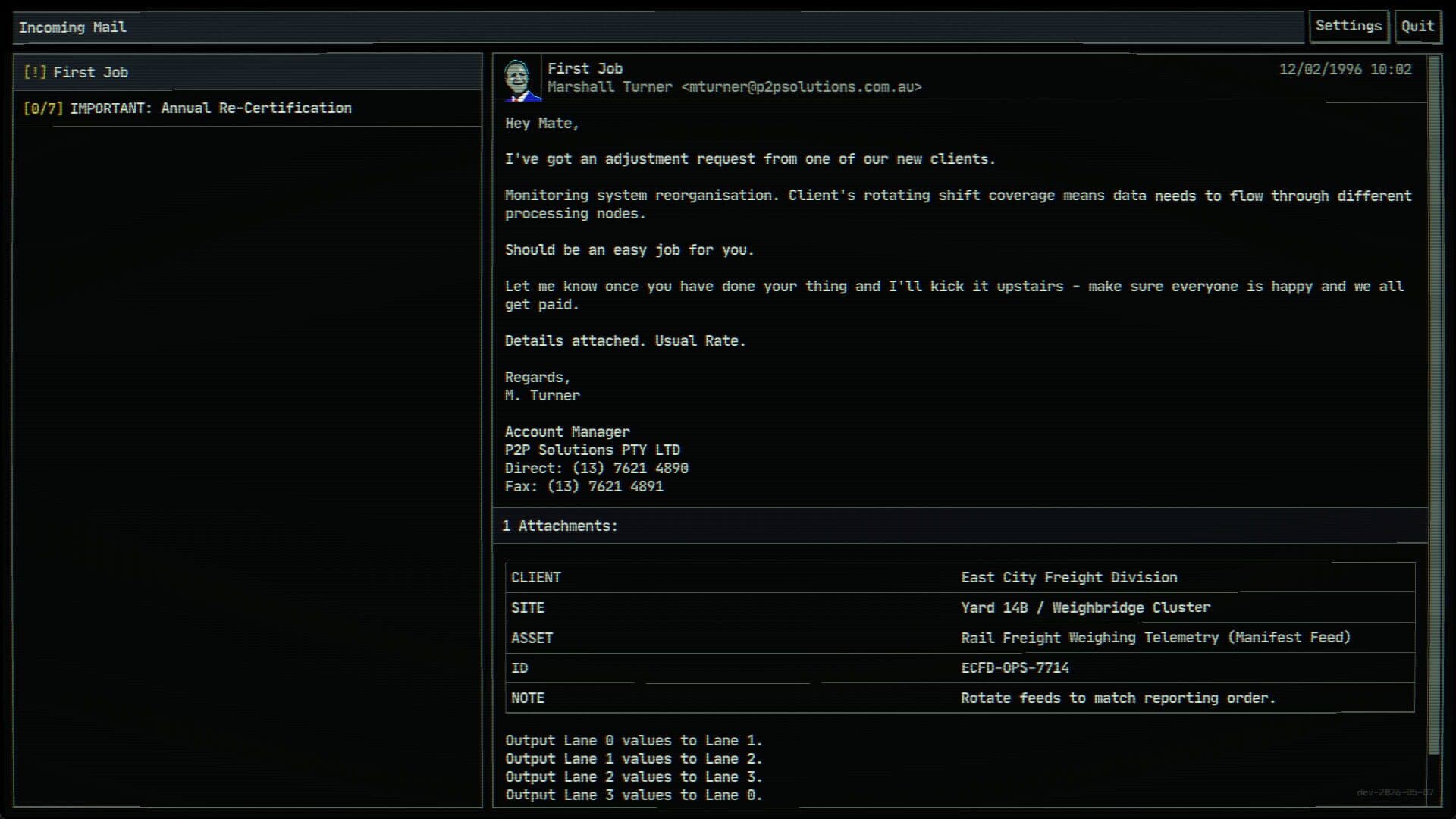 Game screenshot