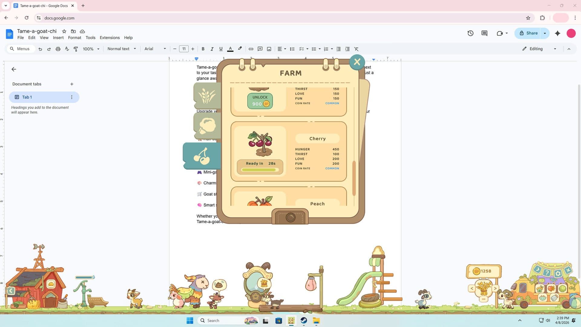 Game screenshot