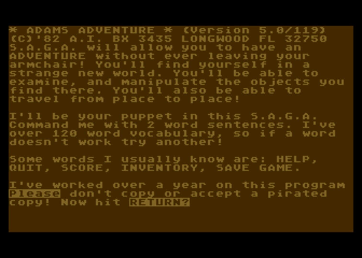 Game screenshot