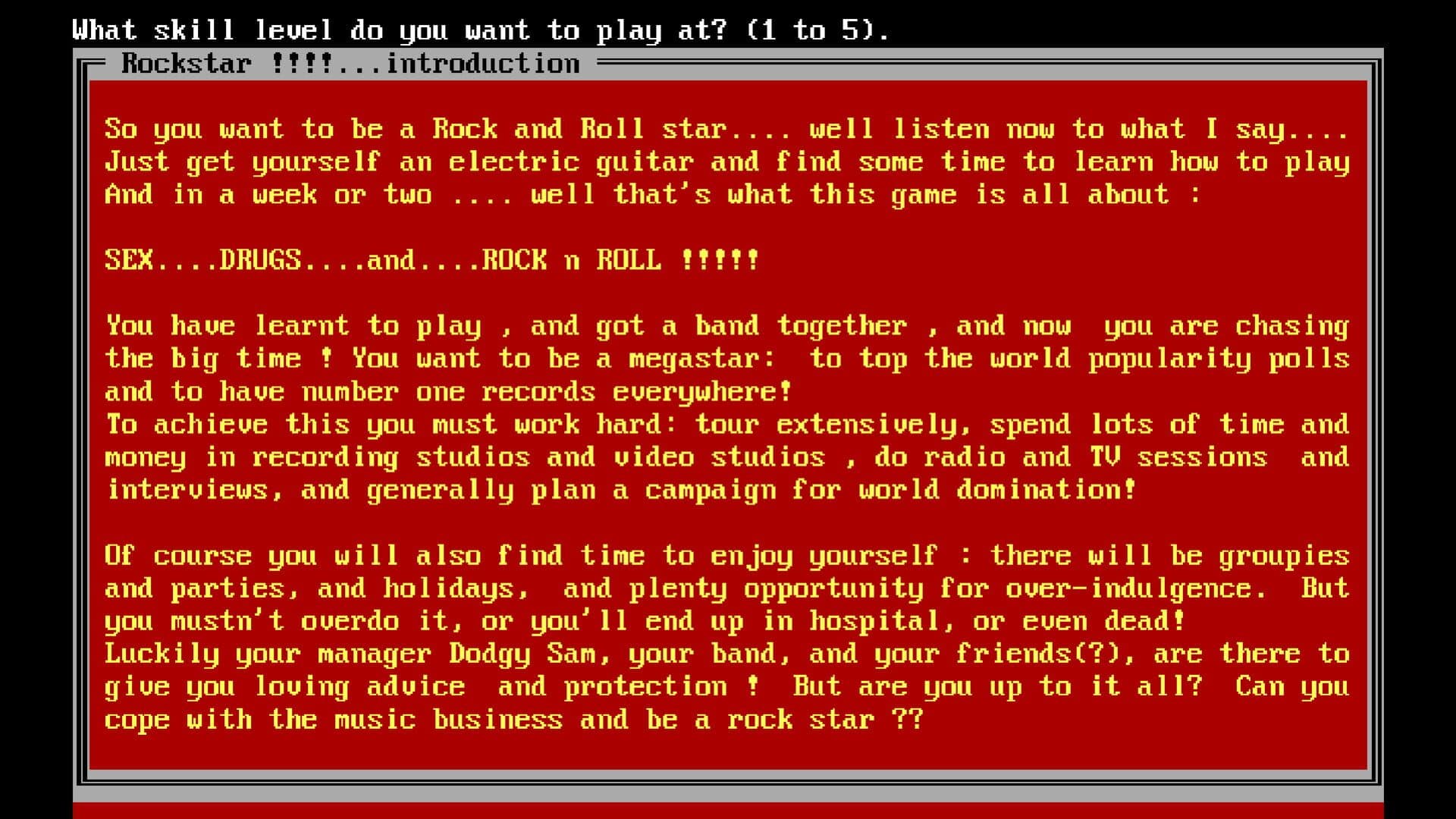 Game screenshot