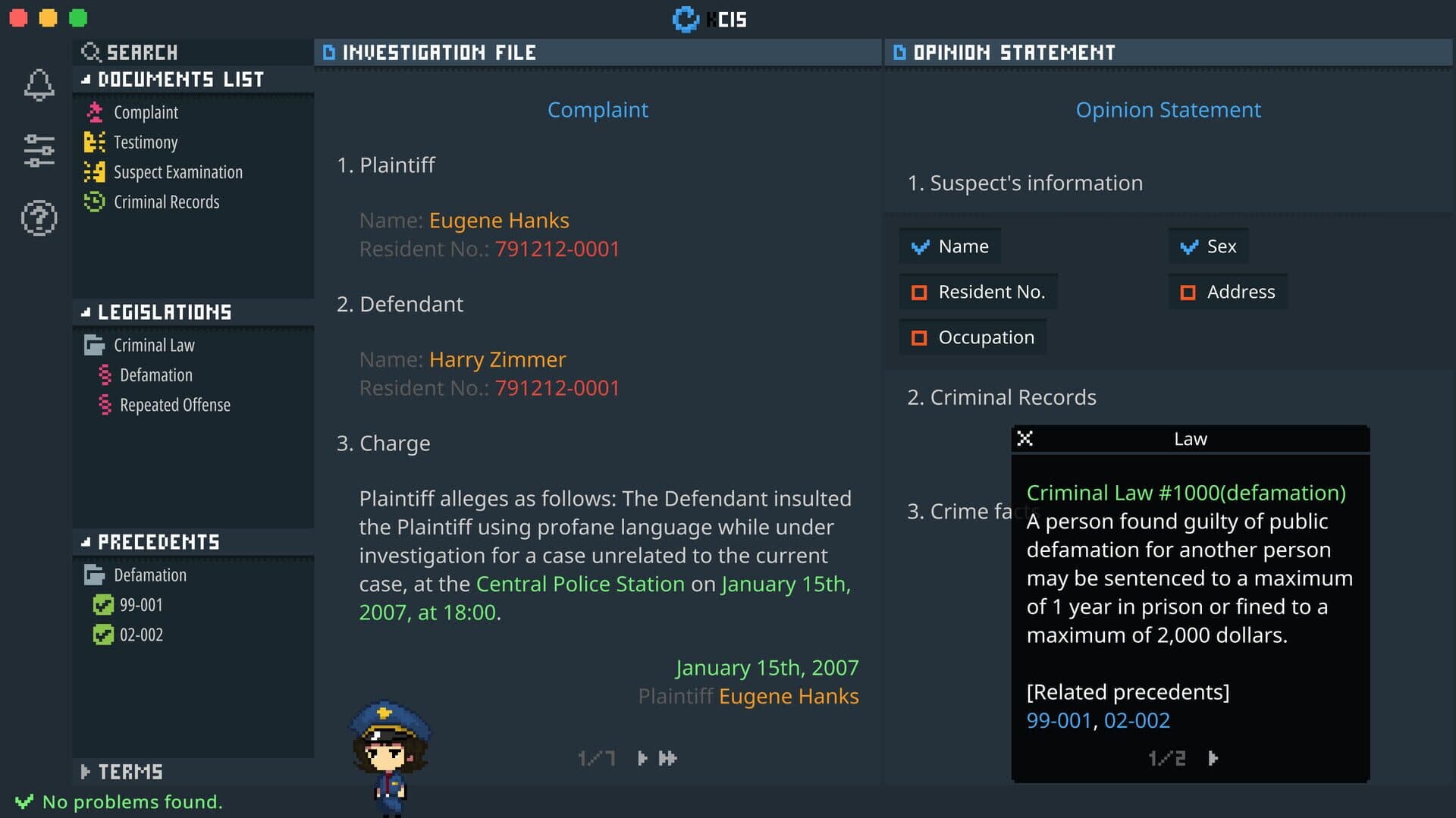 Game screenshot