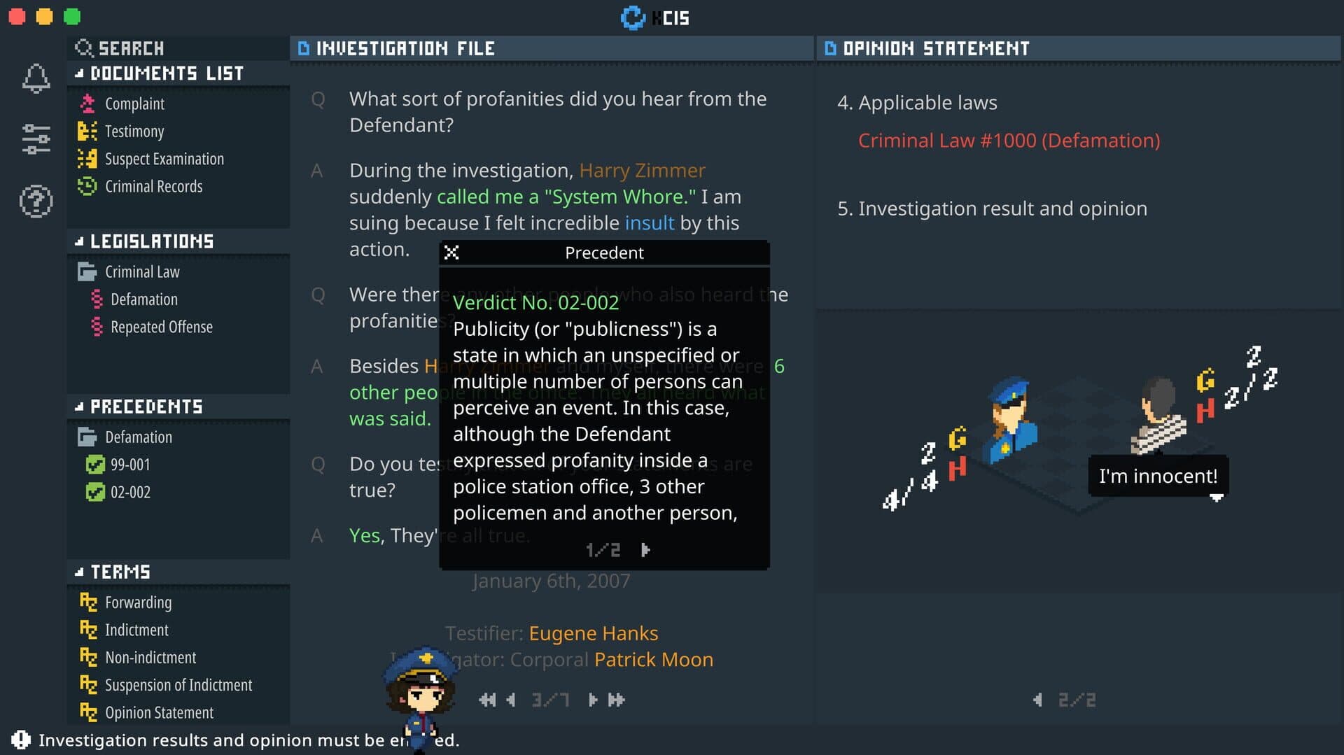 Game screenshot