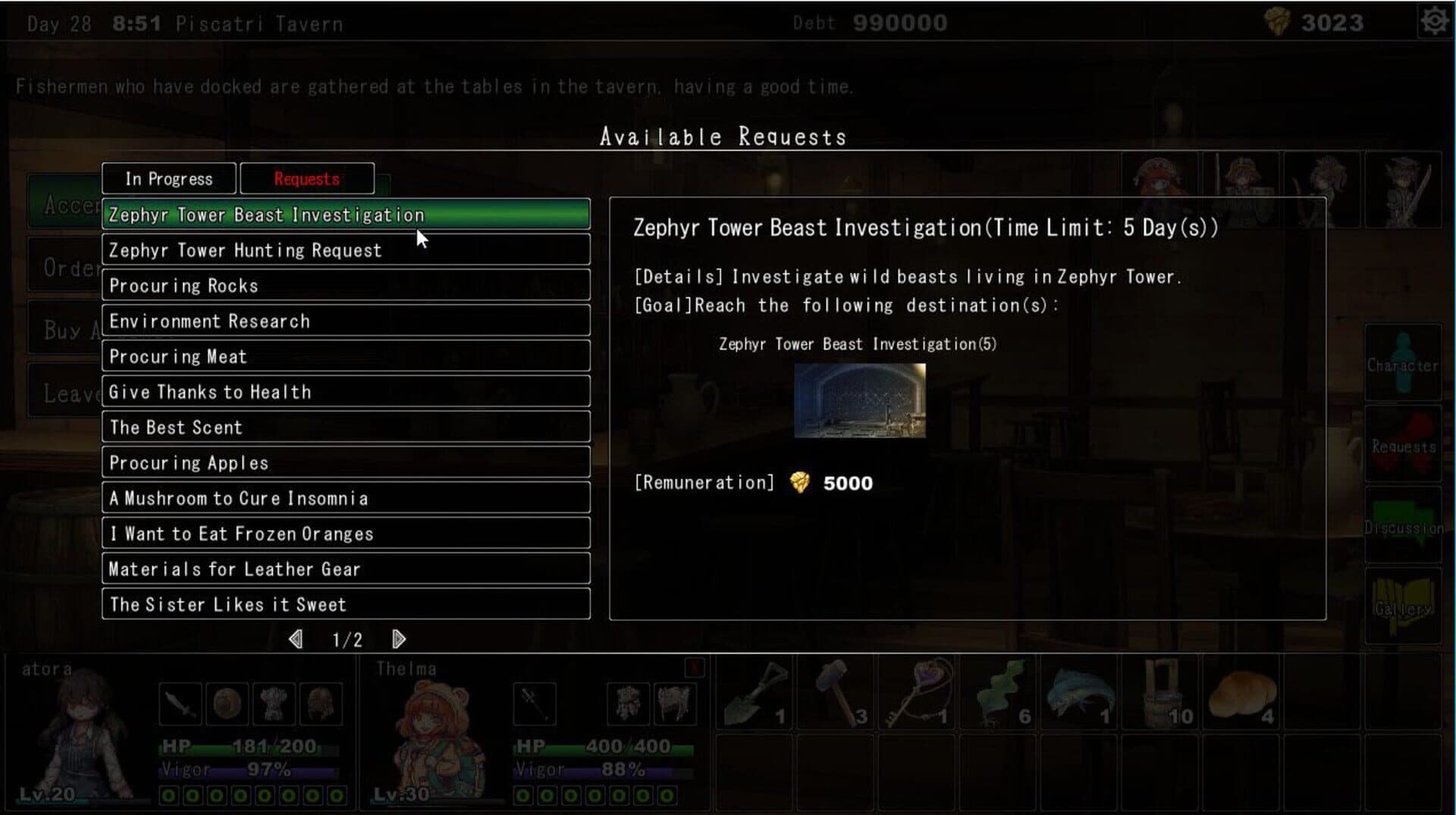 Game screenshot
