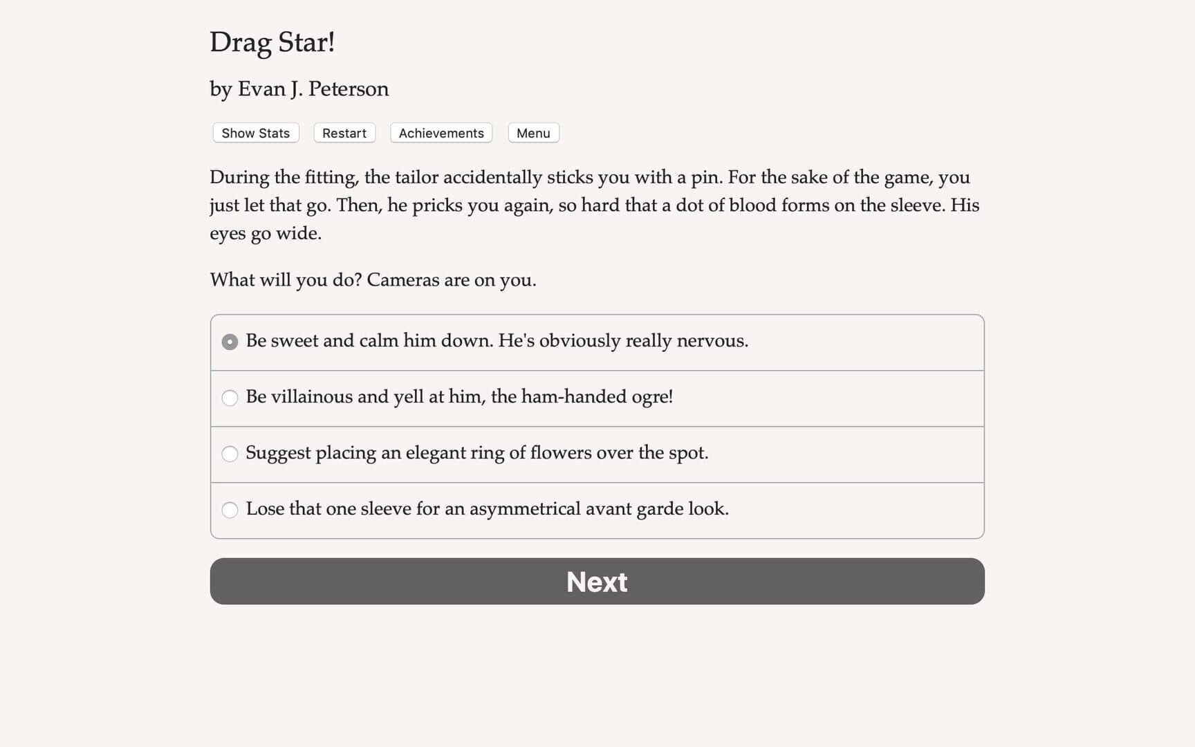 Game screenshot