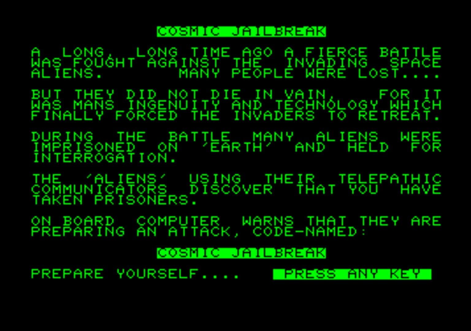 Game screenshot