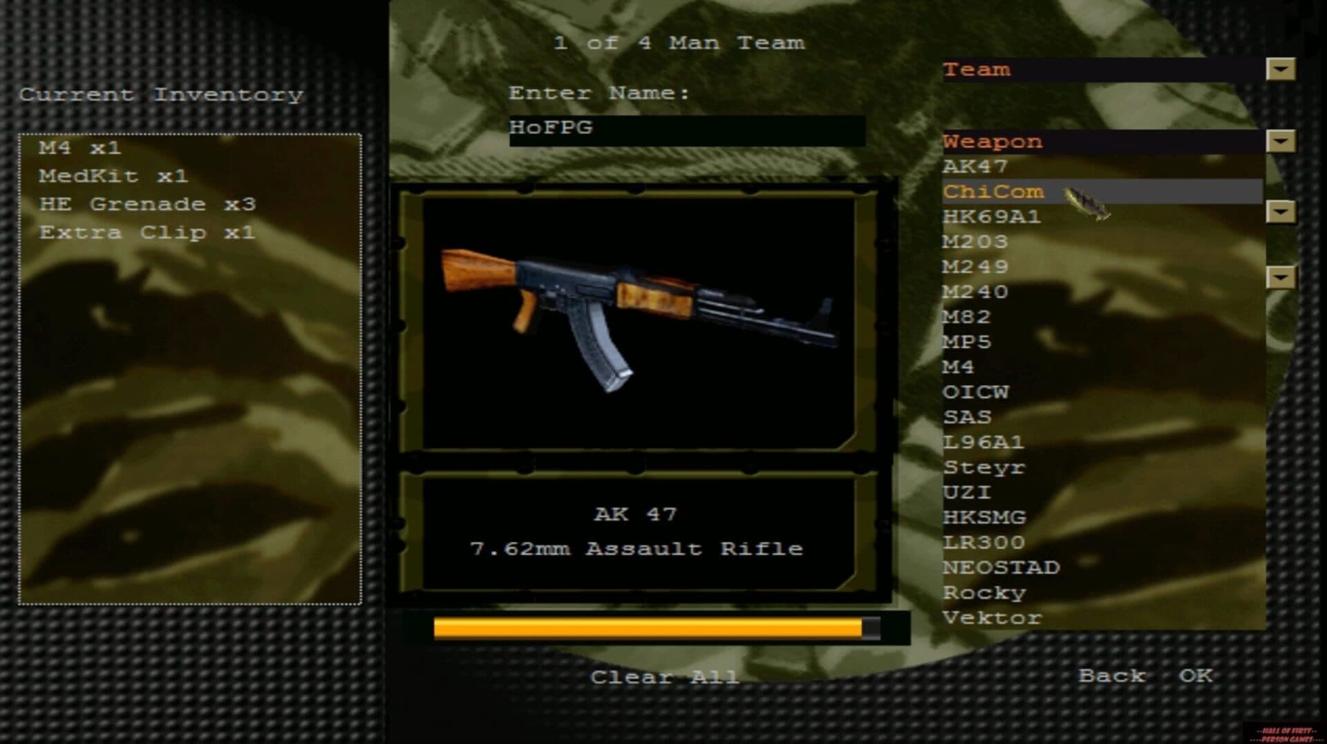 Game screenshot