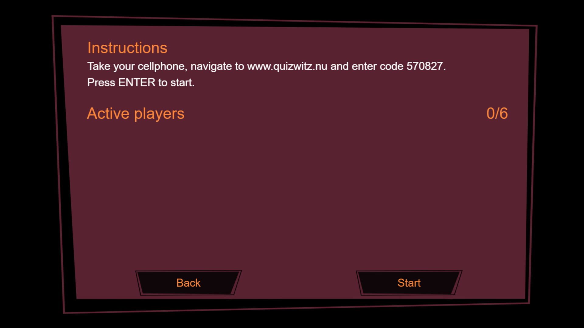 Game screenshot