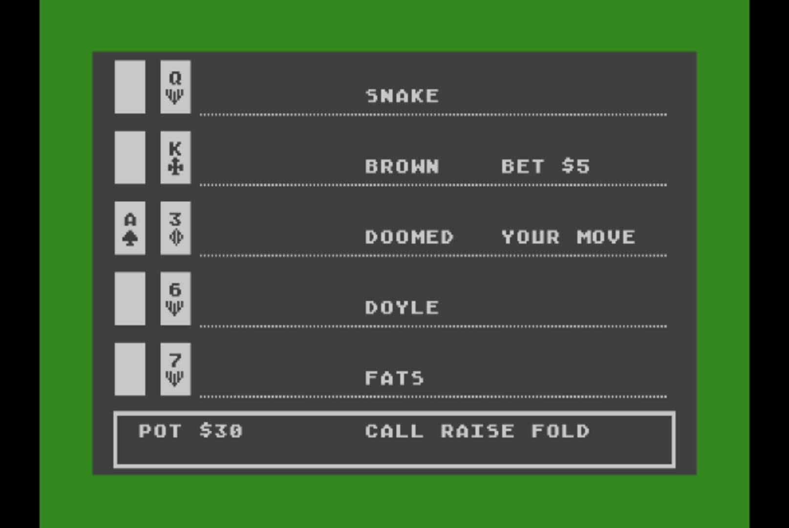 Game screenshot