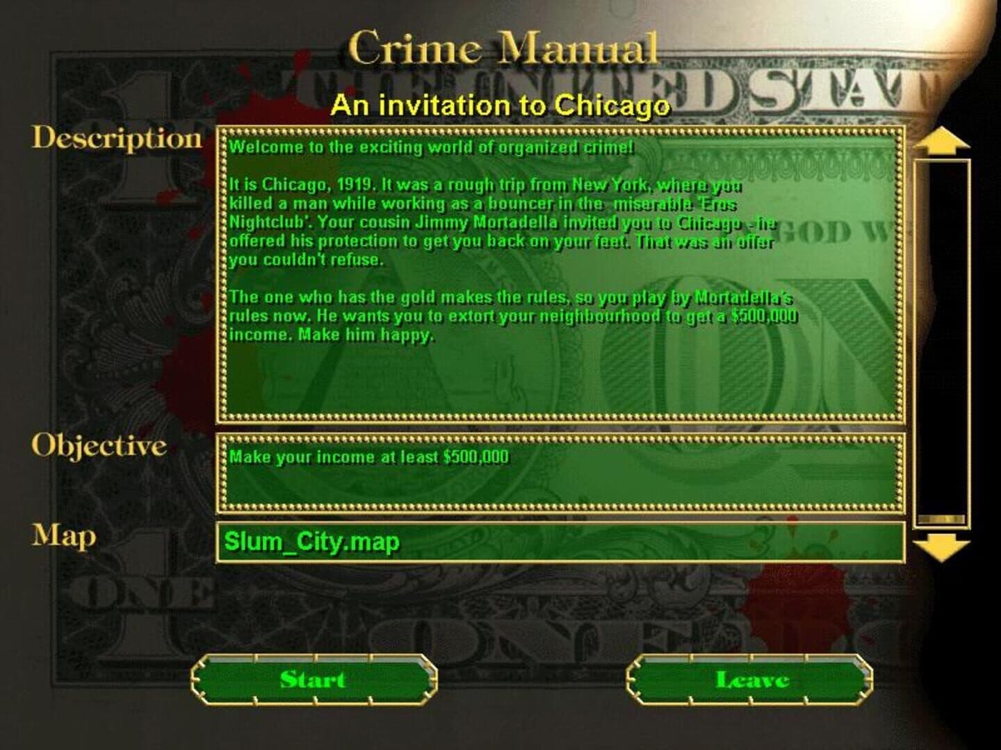 Game screenshot