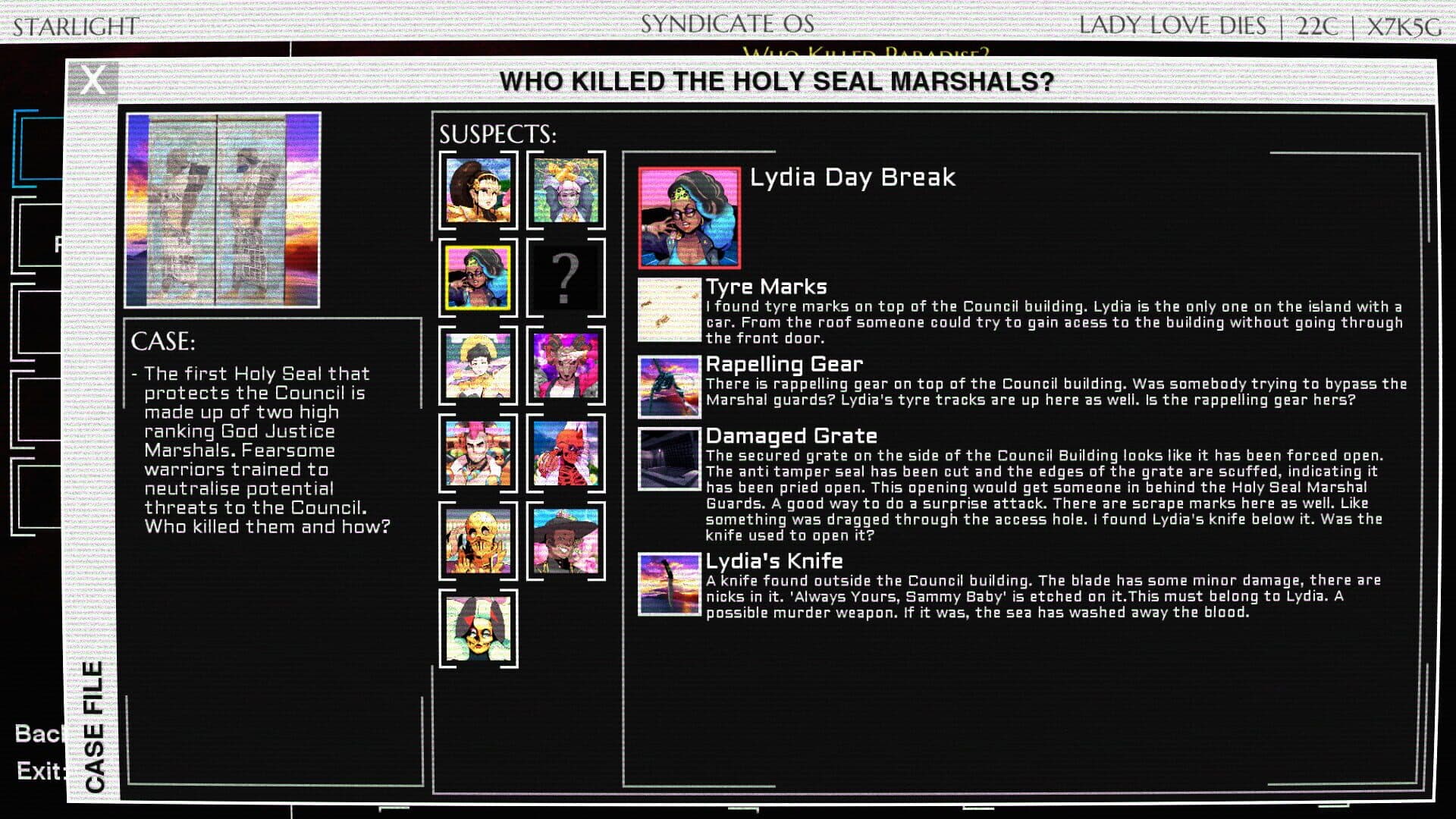 Game screenshot