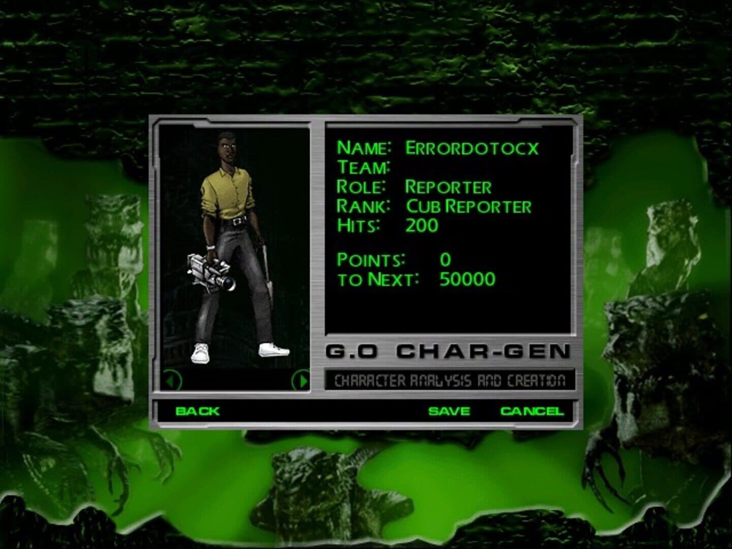 Game screenshot