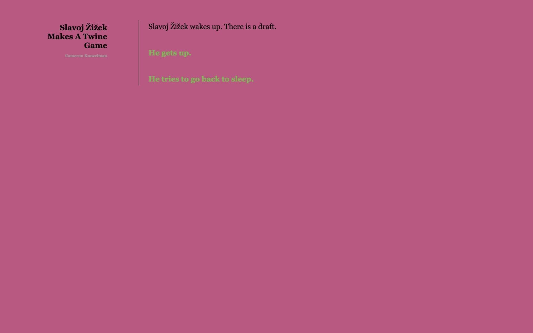 Game screenshot