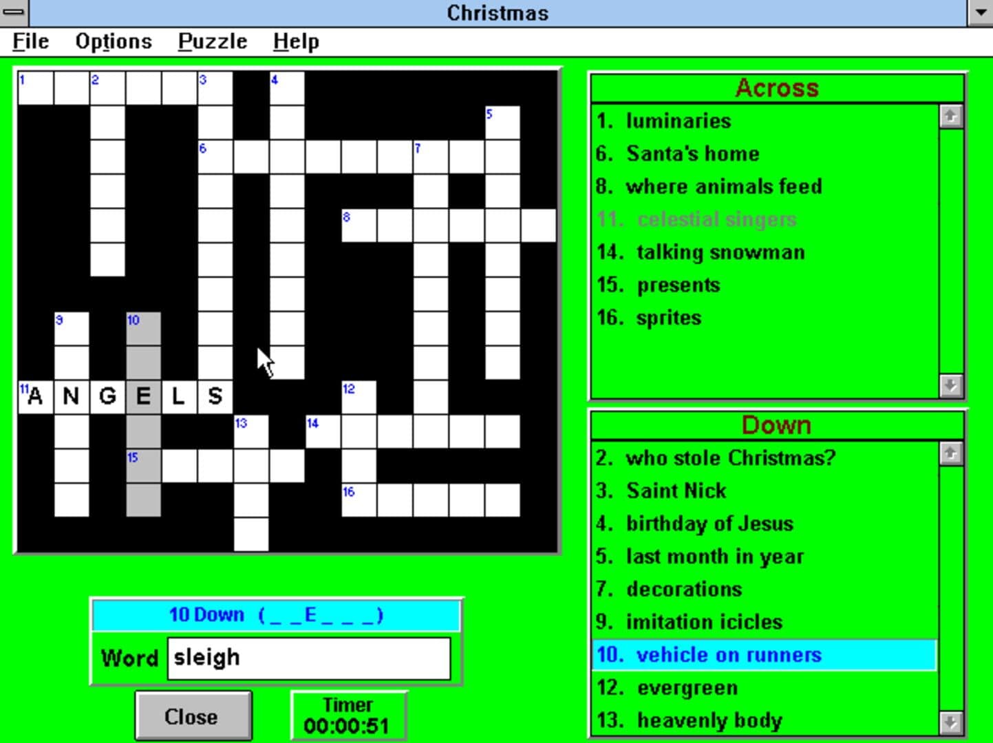 Game screenshot