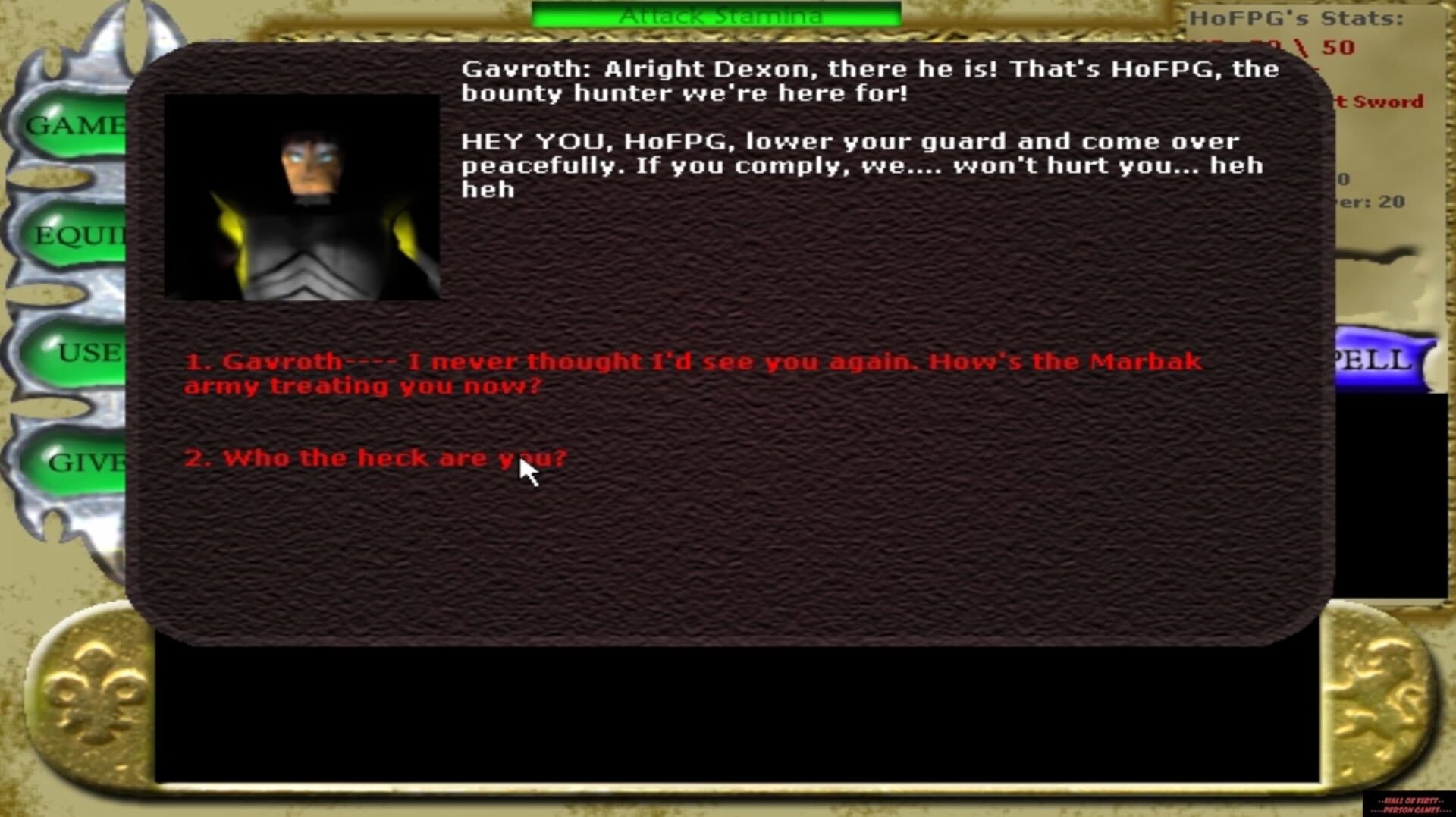 Game screenshot