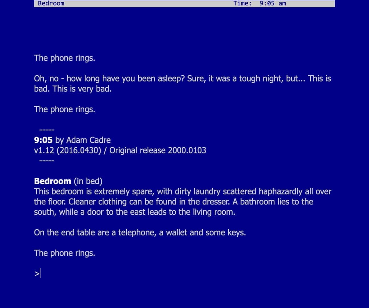 Game screenshot