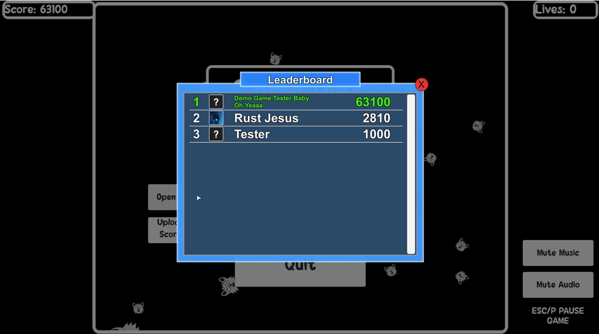 Game screenshot
