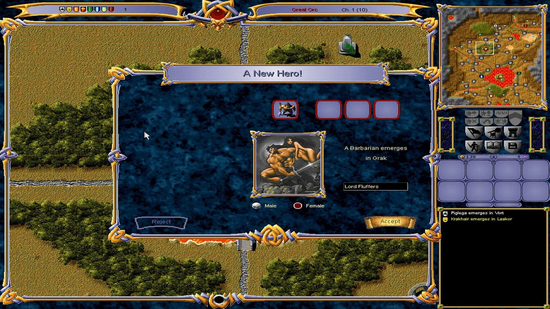 Game screenshot