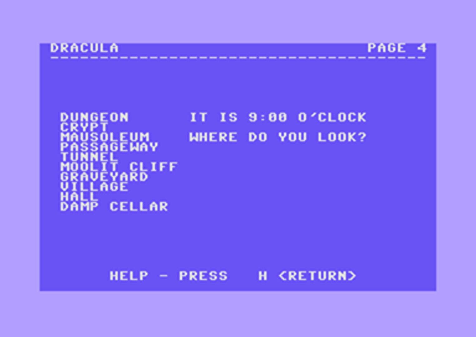 Game screenshot