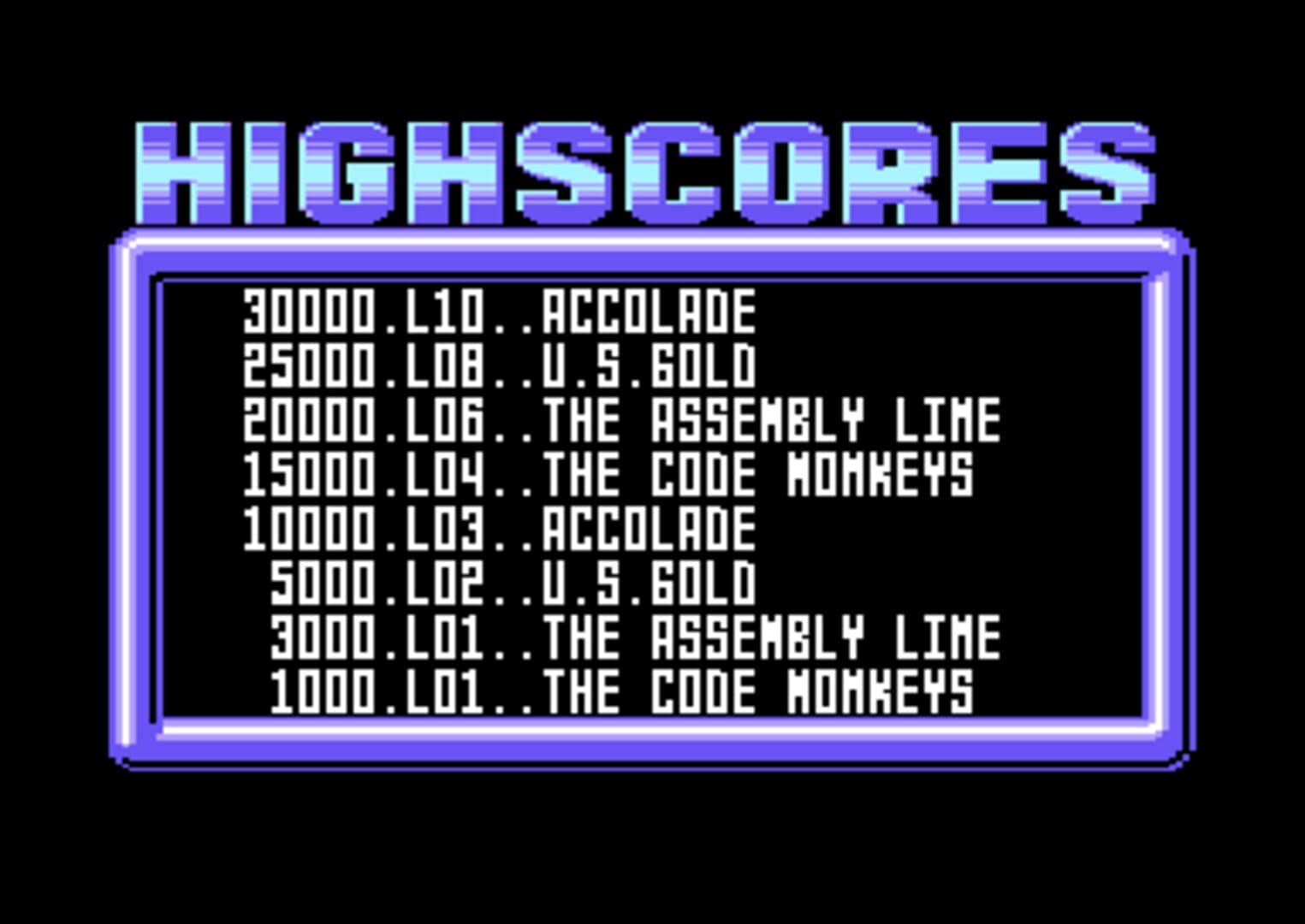 Game screenshot
