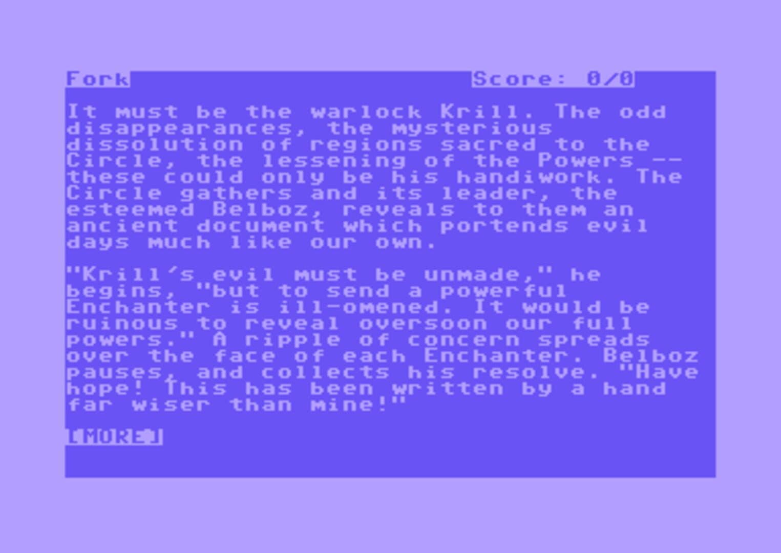 Game screenshot