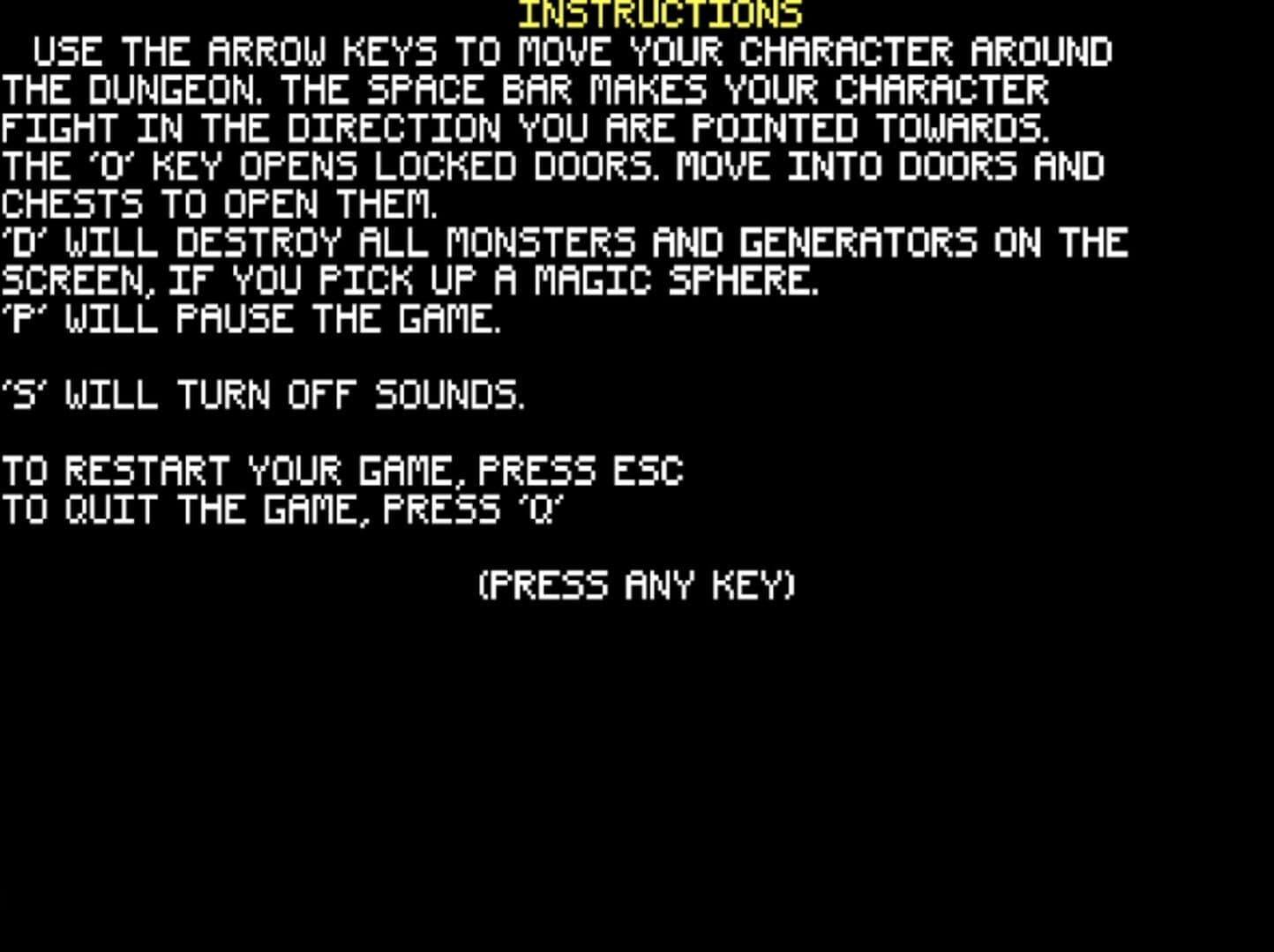 Game screenshot