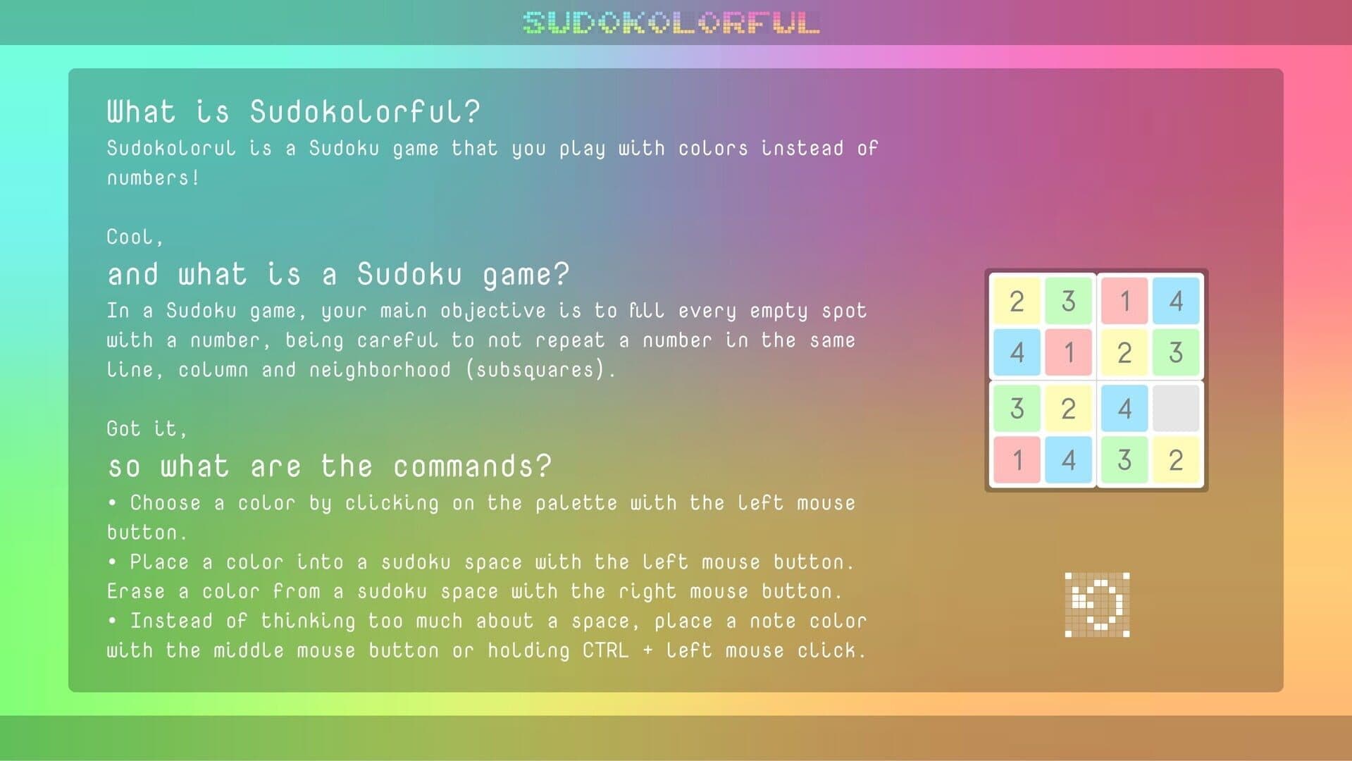 Game screenshot