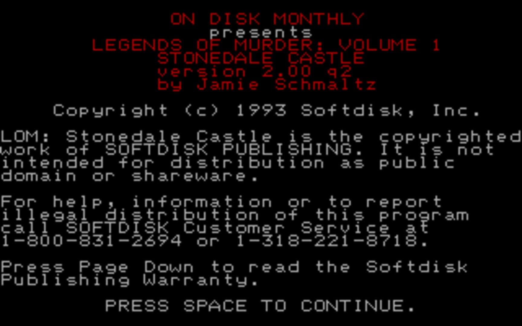 Game screenshot
