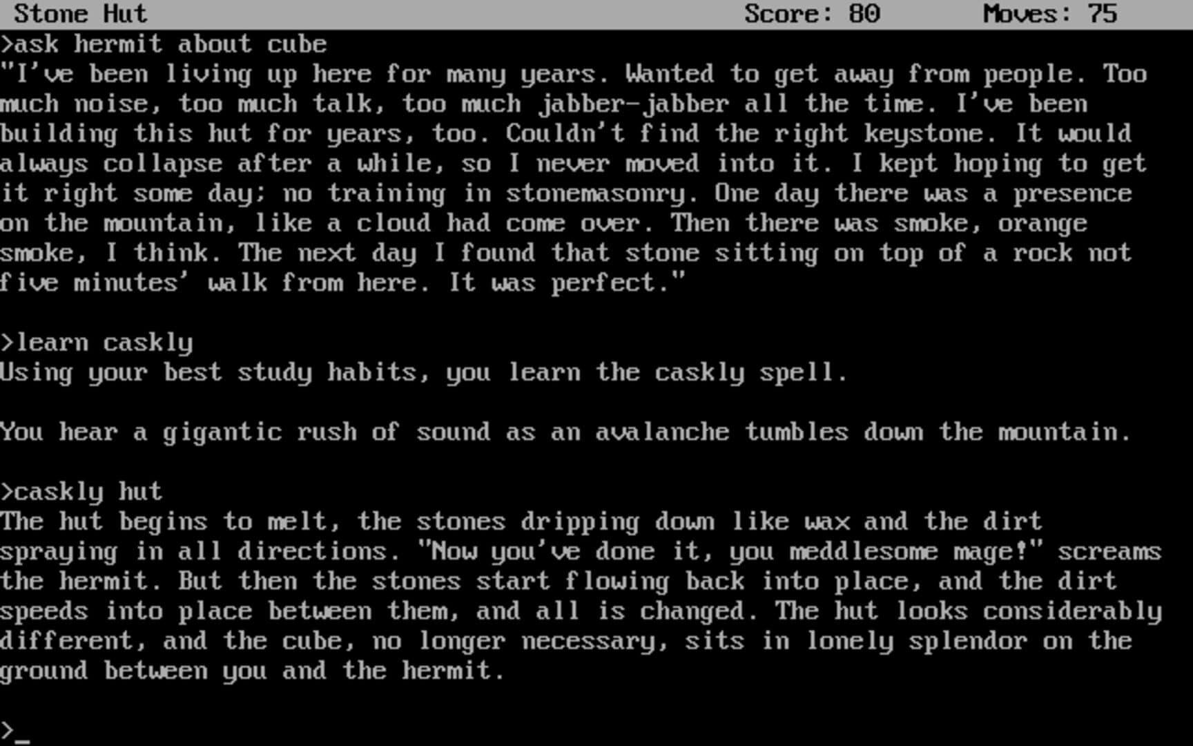 Game screenshot