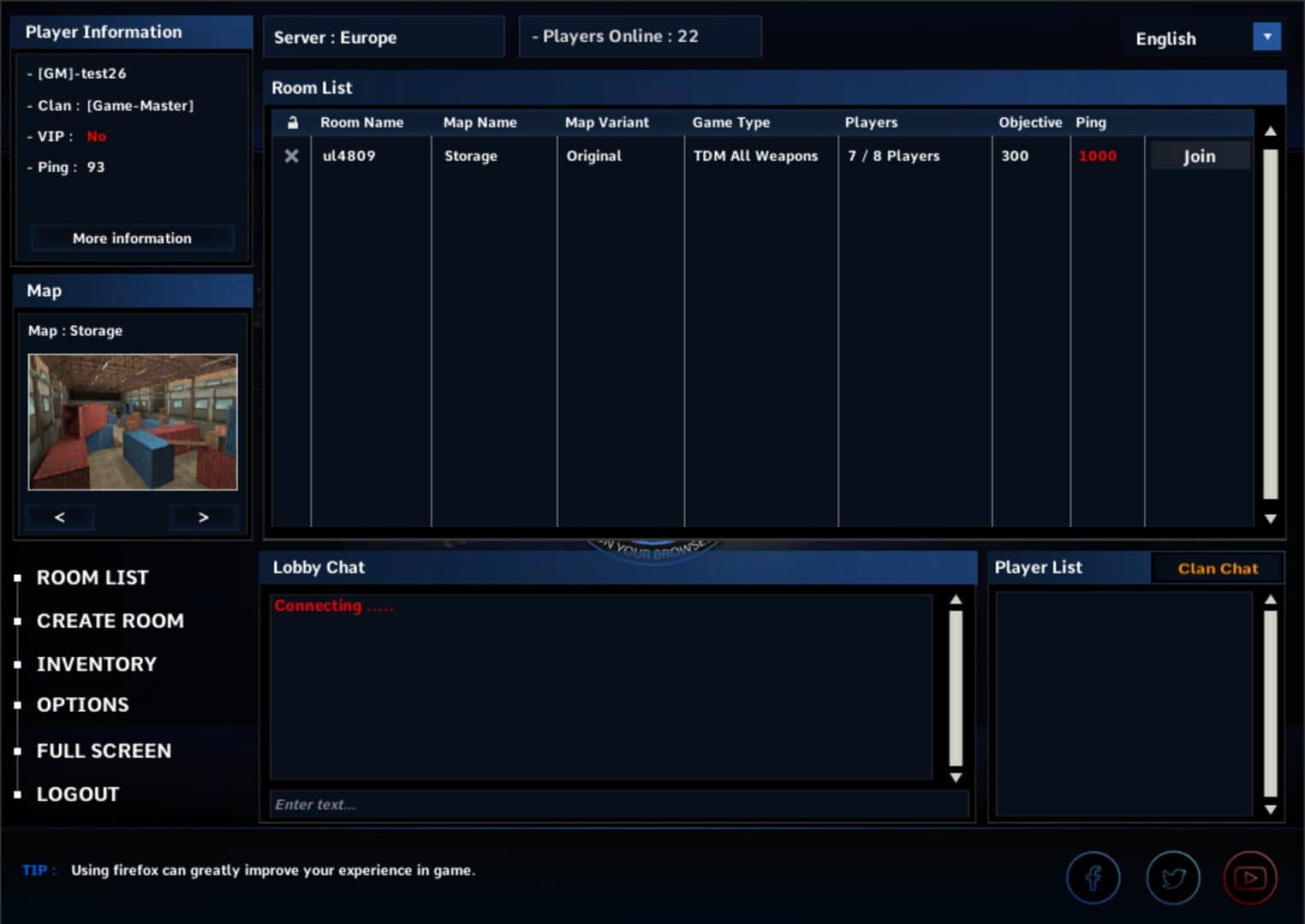 Game screenshot