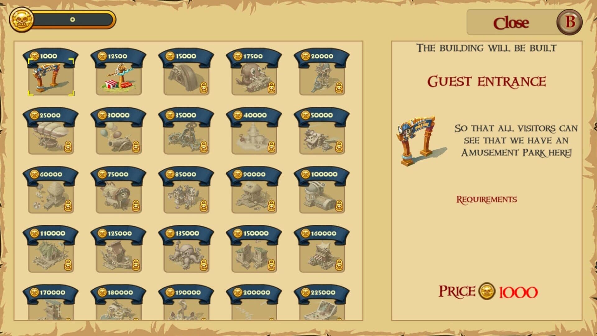 Game screenshot