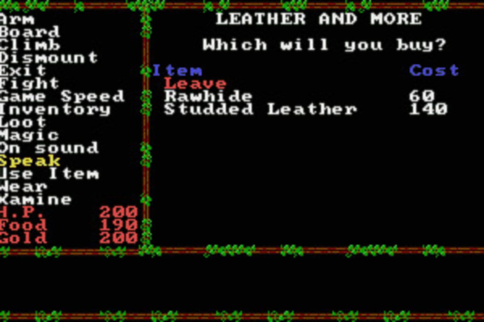 Game screenshot