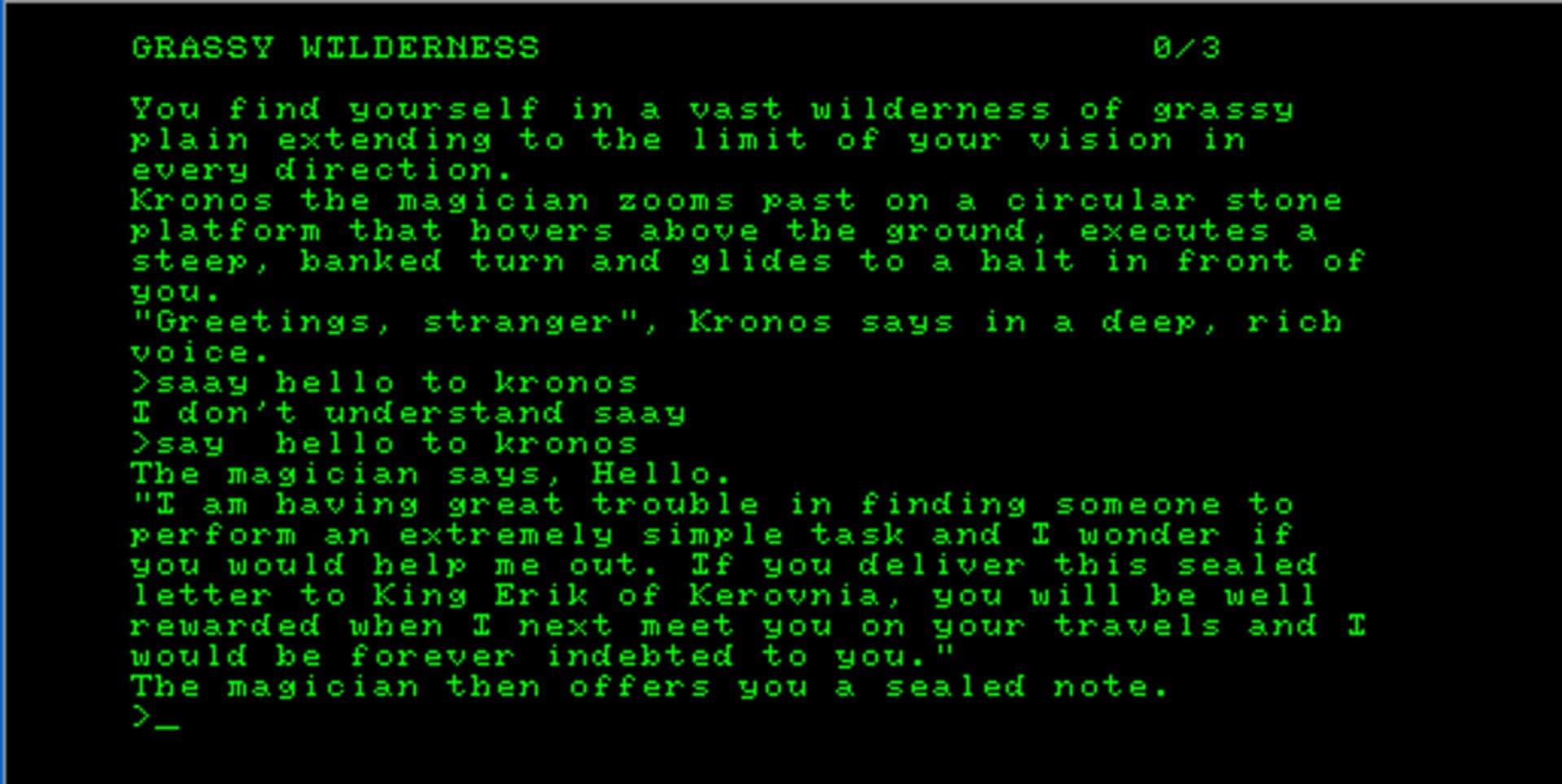 Game screenshot
