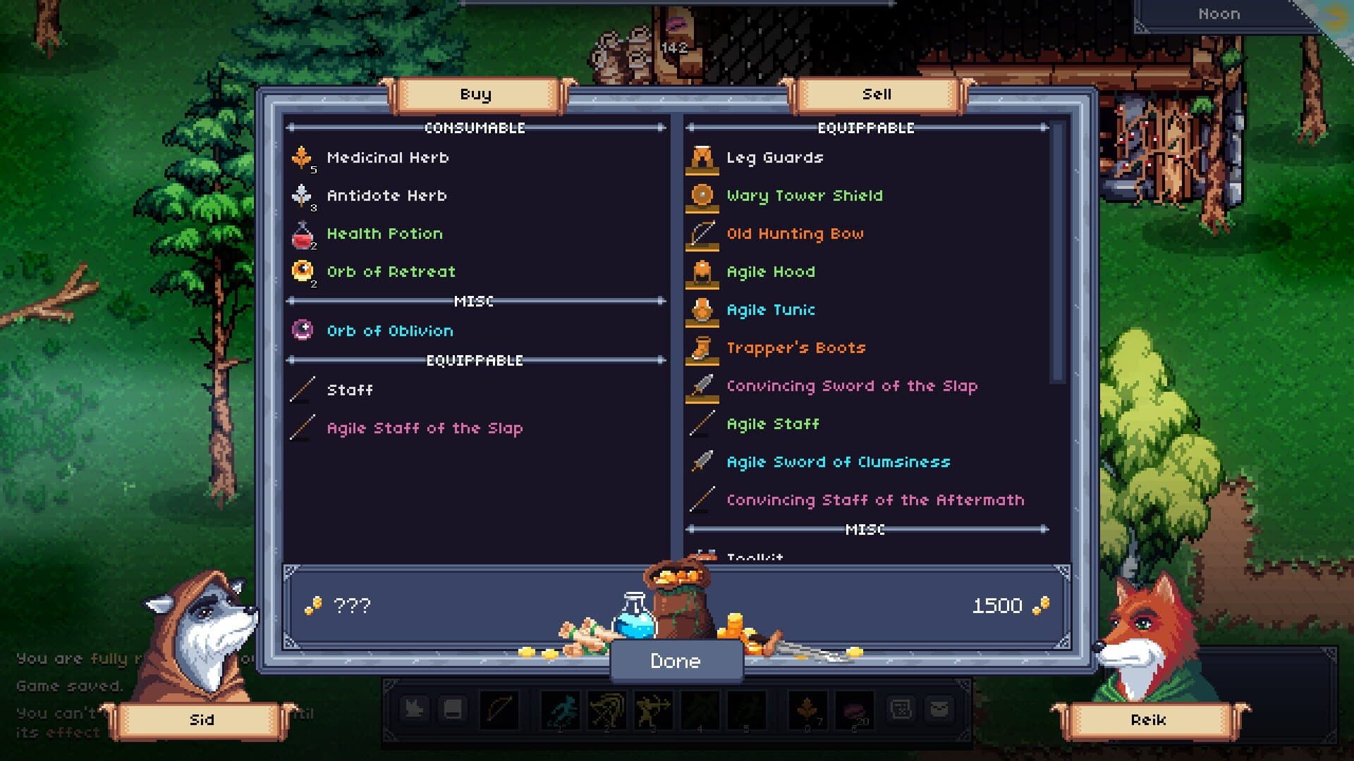 Game screenshot