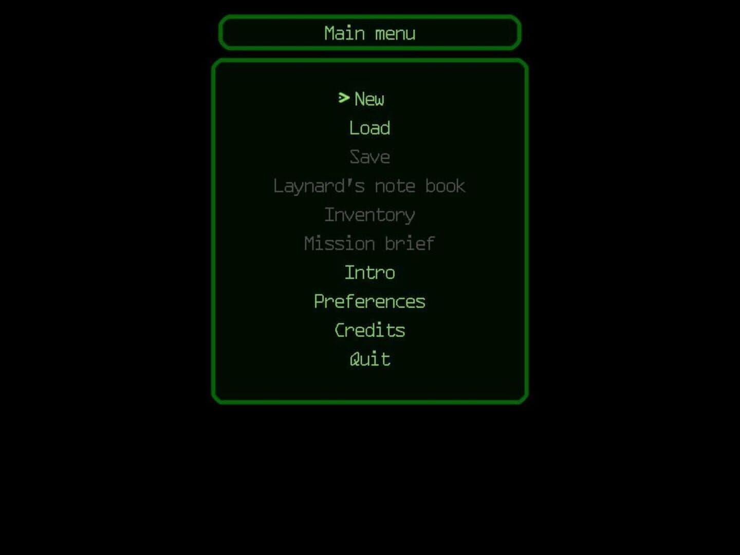 Game screenshot