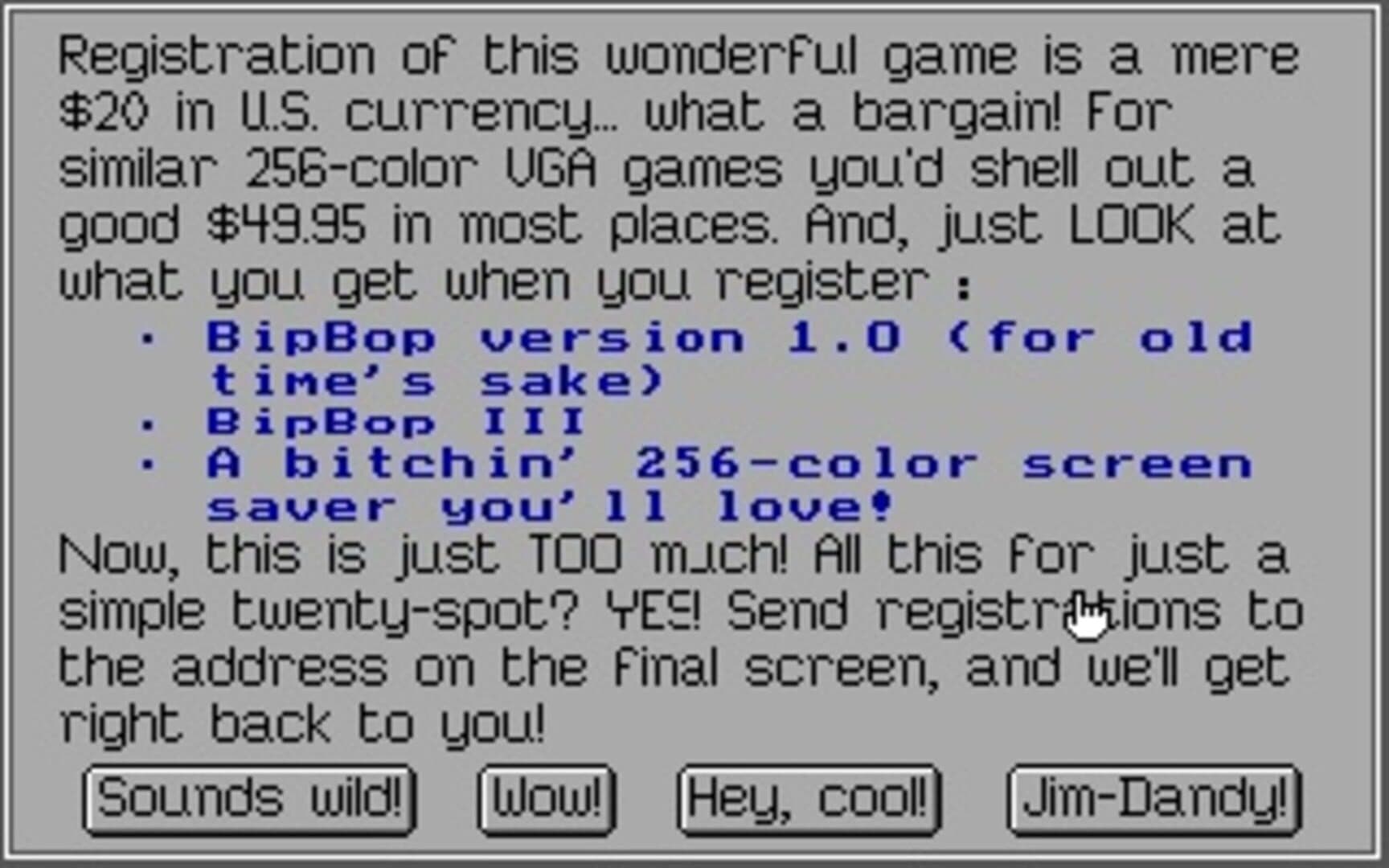 Game screenshot