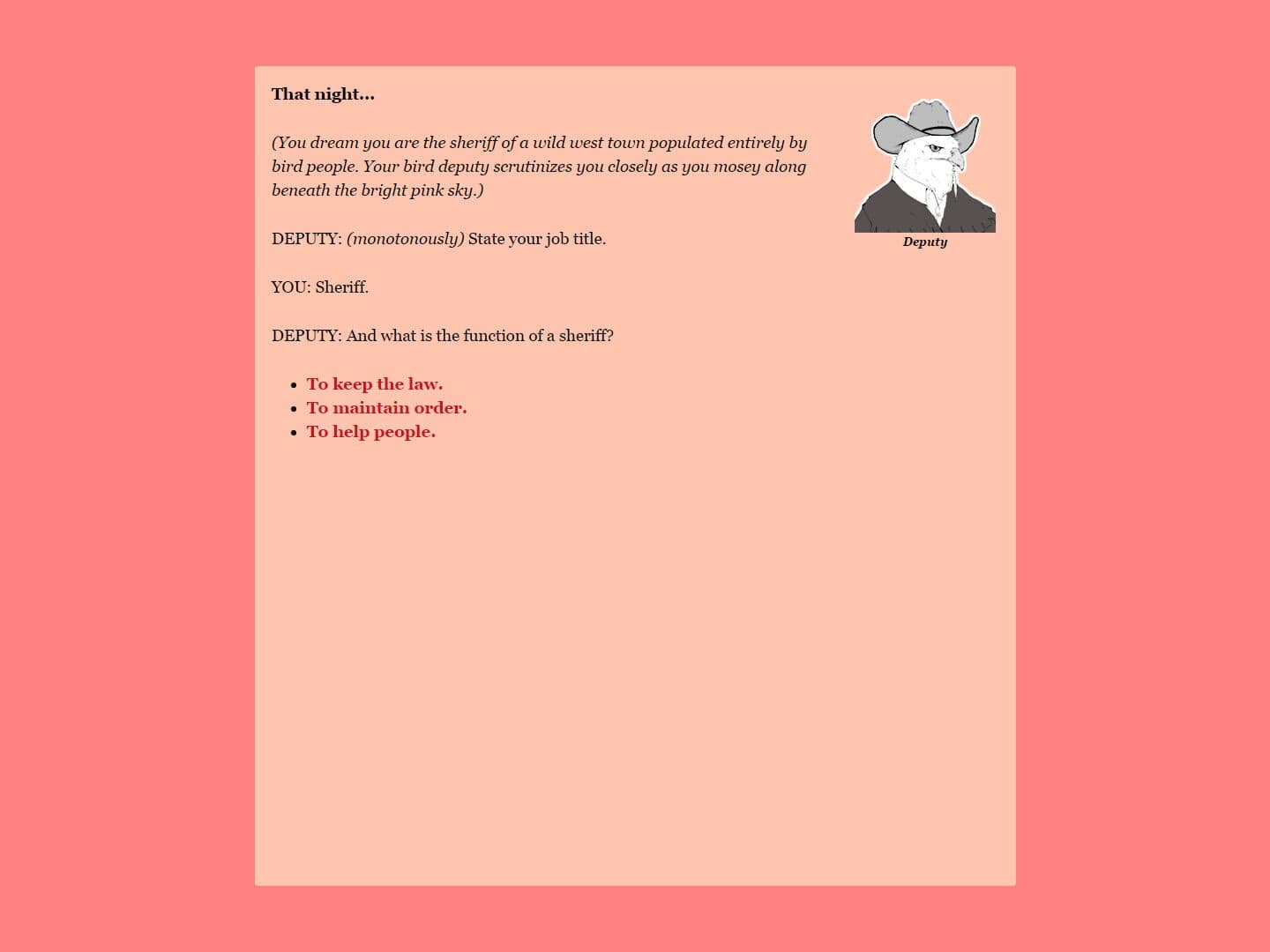 Game screenshot