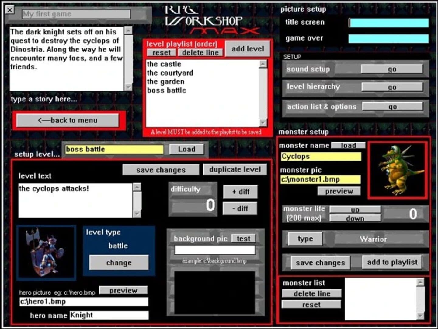 Game screenshot