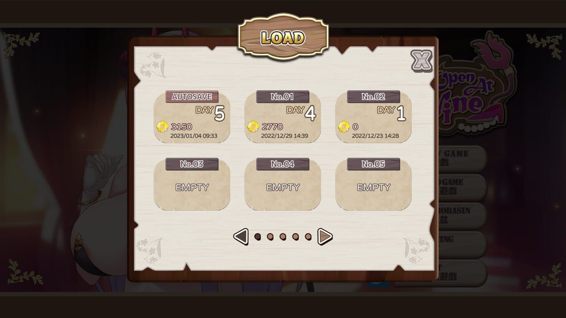 Game screenshot