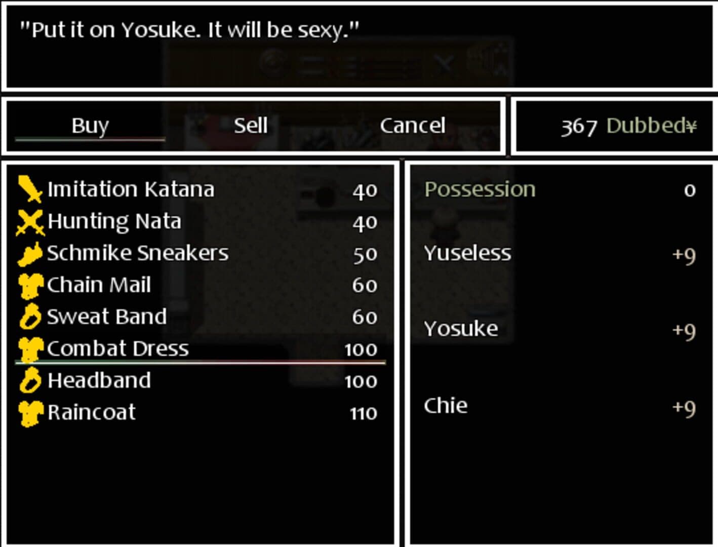 Game screenshot